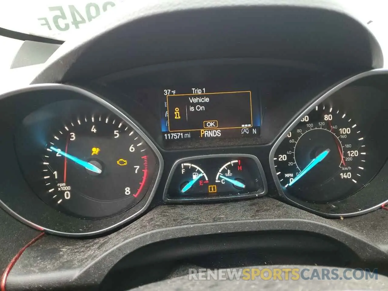 9 Photograph of a damaged car 1FMCU9G9XKUB66172 FORD ESCAPE 2019