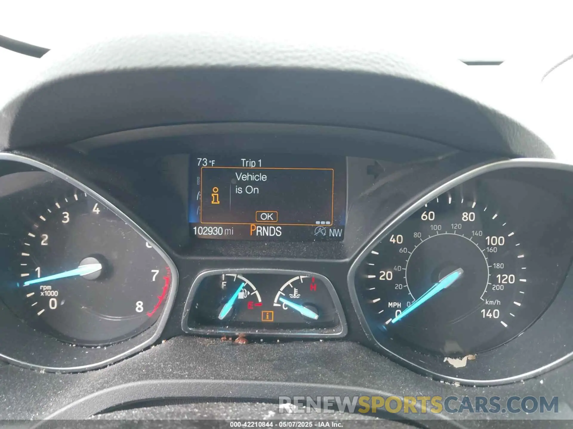 7 Photograph of a damaged car 1FMCU9GD0KUA23901 FORD ESCAPE 2019