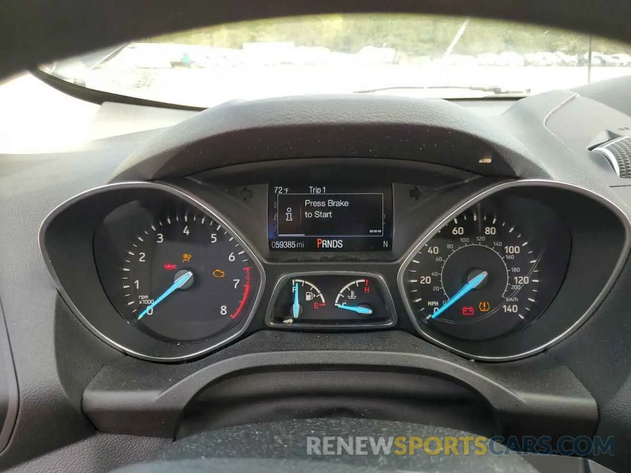 9 Photograph of a damaged car 1FMCU9GD0KUC17800 FORD ESCAPE 2019