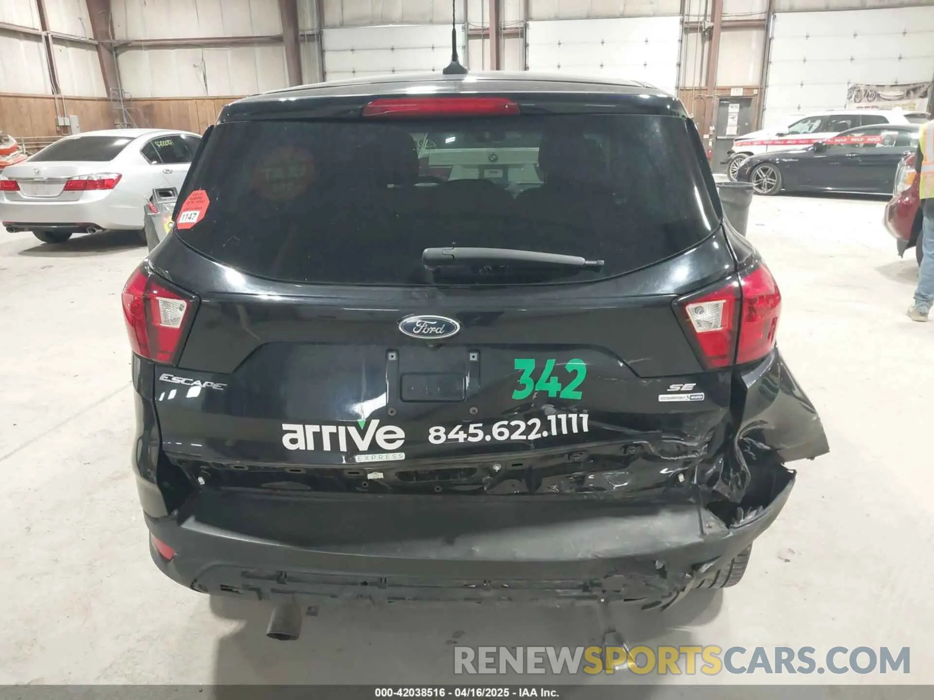16 Photograph of a damaged car 1FMCU9GD1KUA85680 FORD ESCAPE 2019