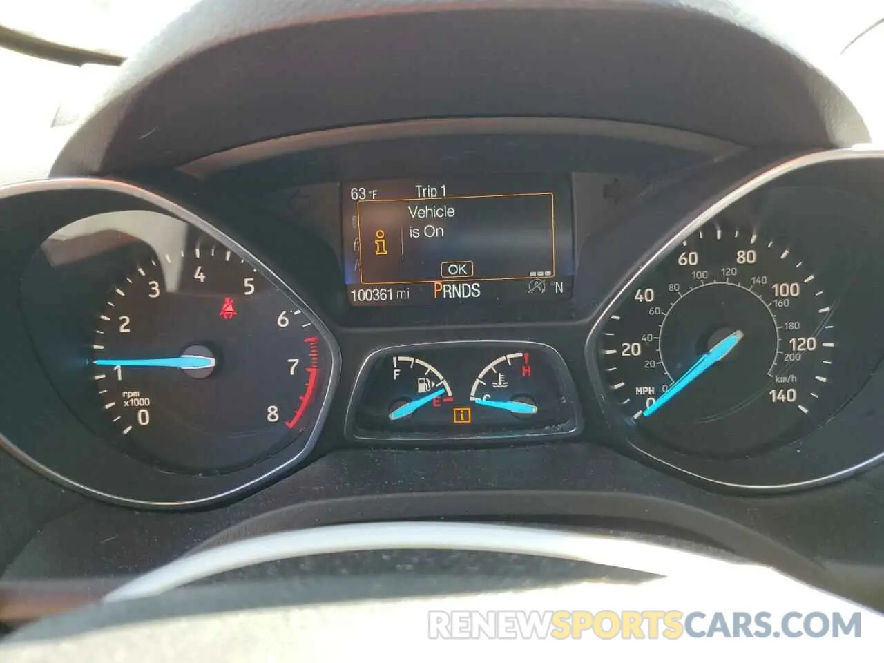9 Photograph of a damaged car 1FMCU9GD1KUC21919 FORD ESCAPE 2019