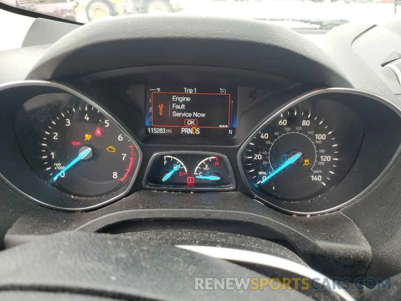 9 Photograph of a damaged car 1FMCU9GD1KUC48876 FORD ESCAPE 2019