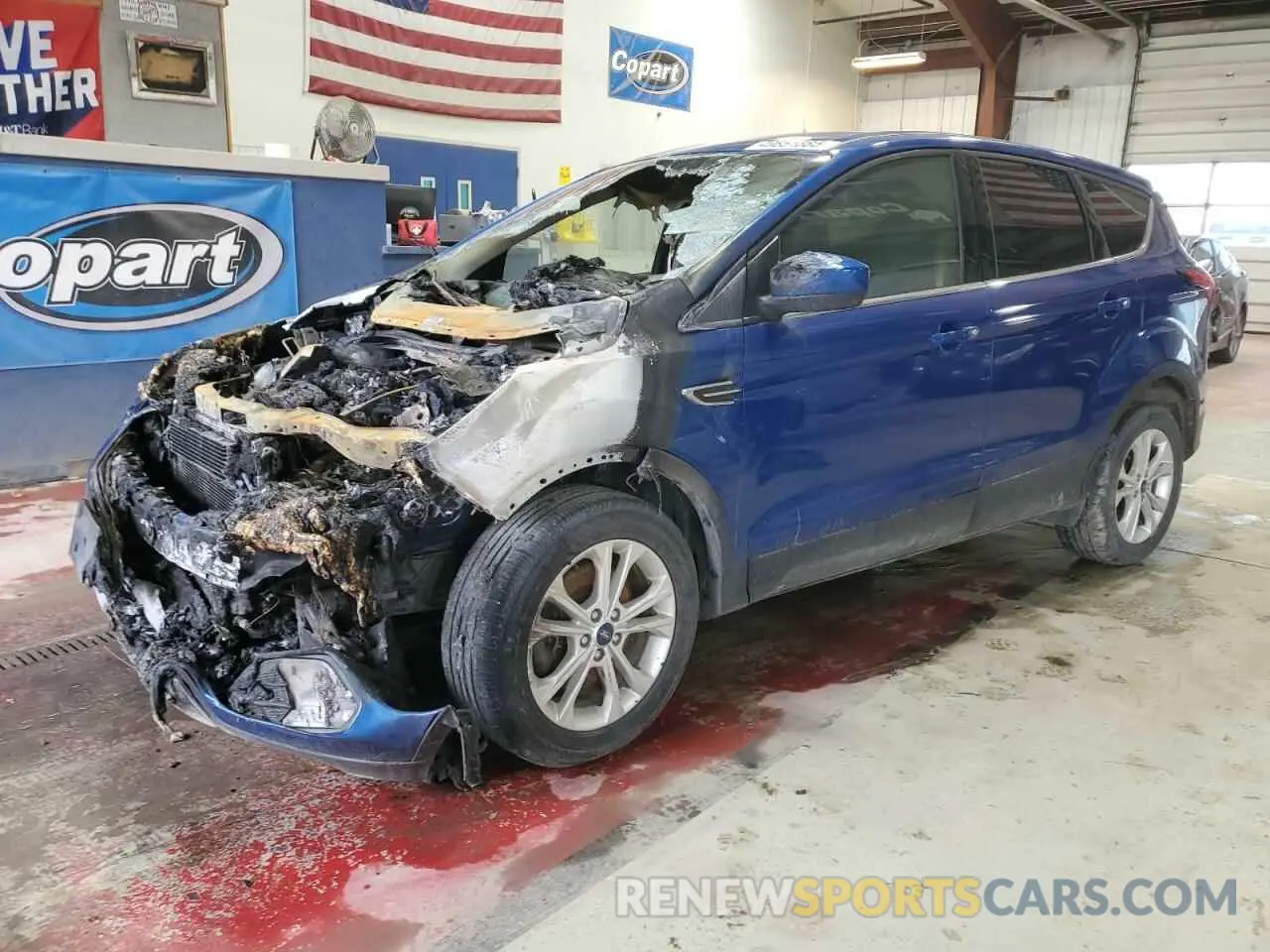 1 Photograph of a damaged car 1FMCU9GD2KUA45169 FORD ESCAPE 2019