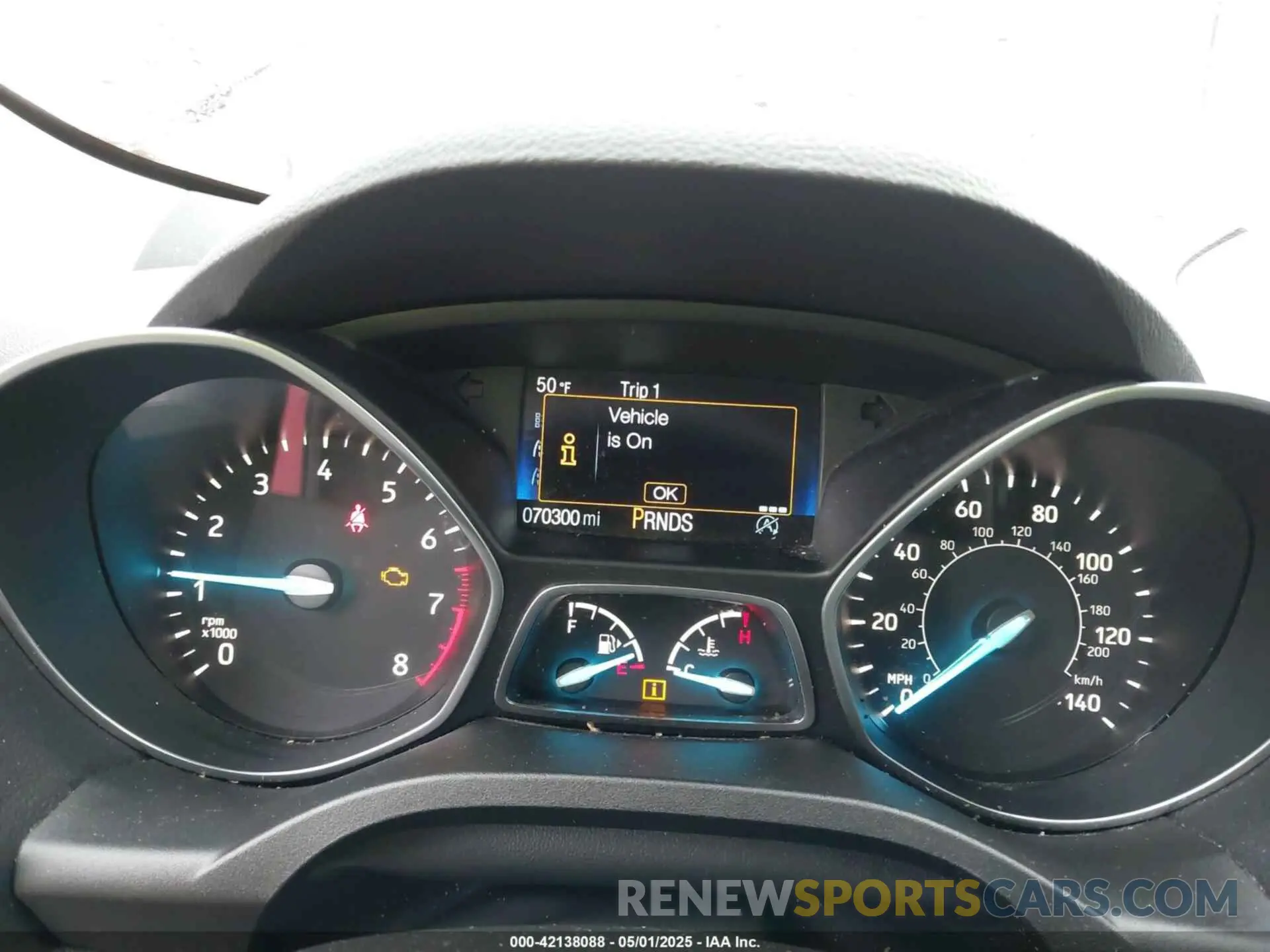 7 Photograph of a damaged car 1FMCU9GD2KUA53319 FORD ESCAPE 2019
