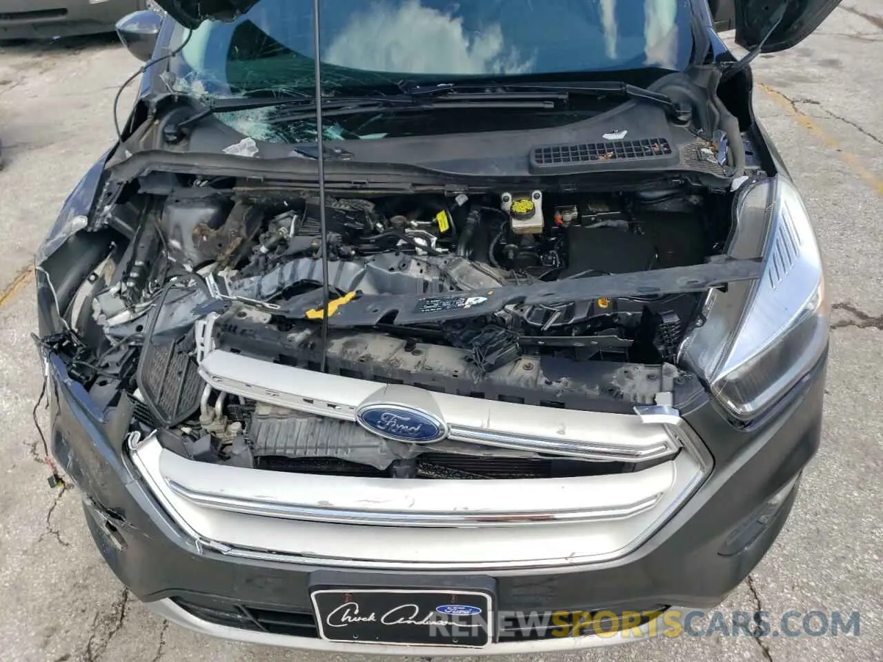 12 Photograph of a damaged car 1FMCU9GD2KUA54065 FORD ESCAPE 2019