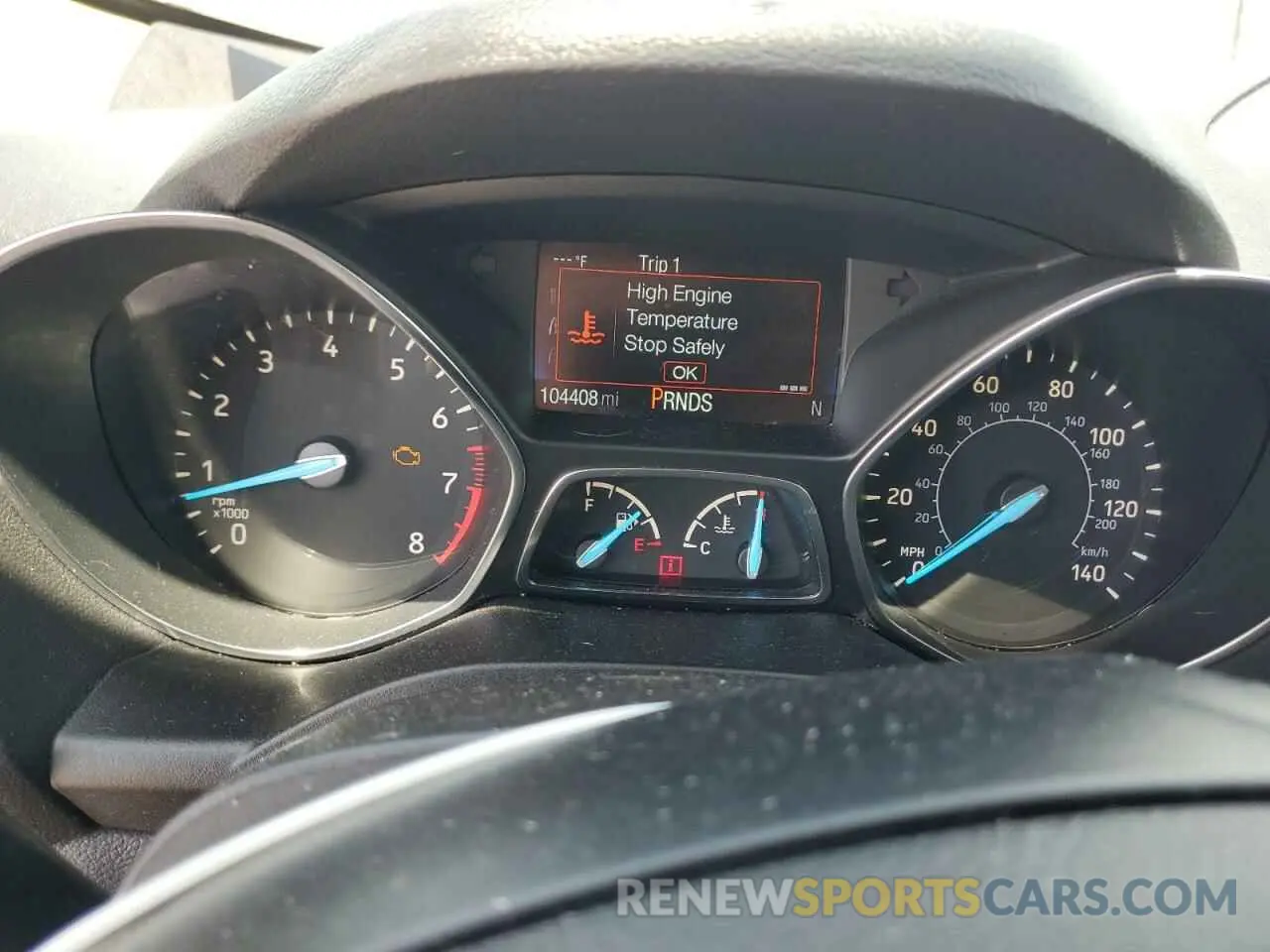 9 Photograph of a damaged car 1FMCU9GD2KUC06135 FORD ESCAPE 2019