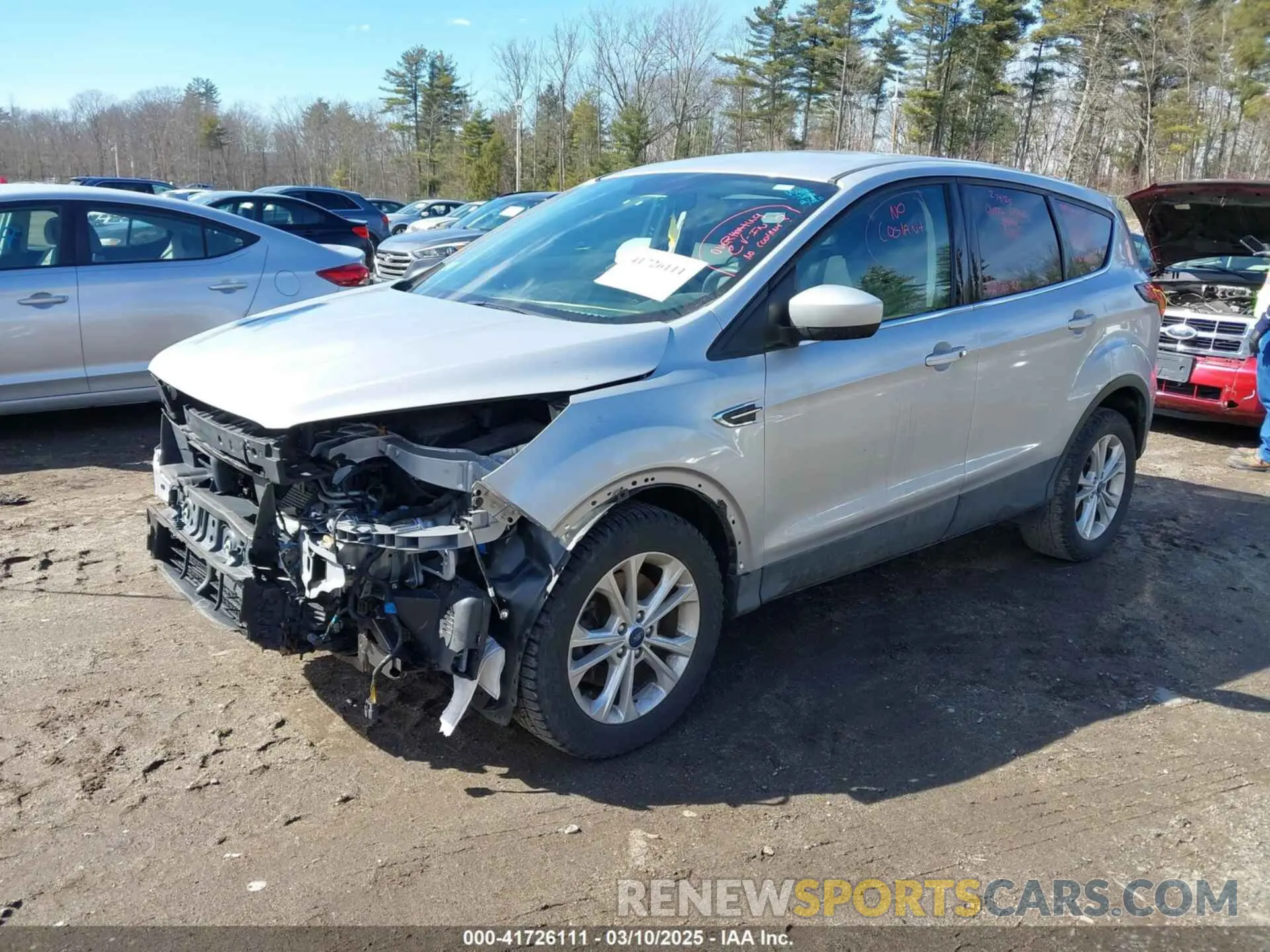 2 Photograph of a damaged car 1FMCU9GD3KUA72879 FORD ESCAPE 2019