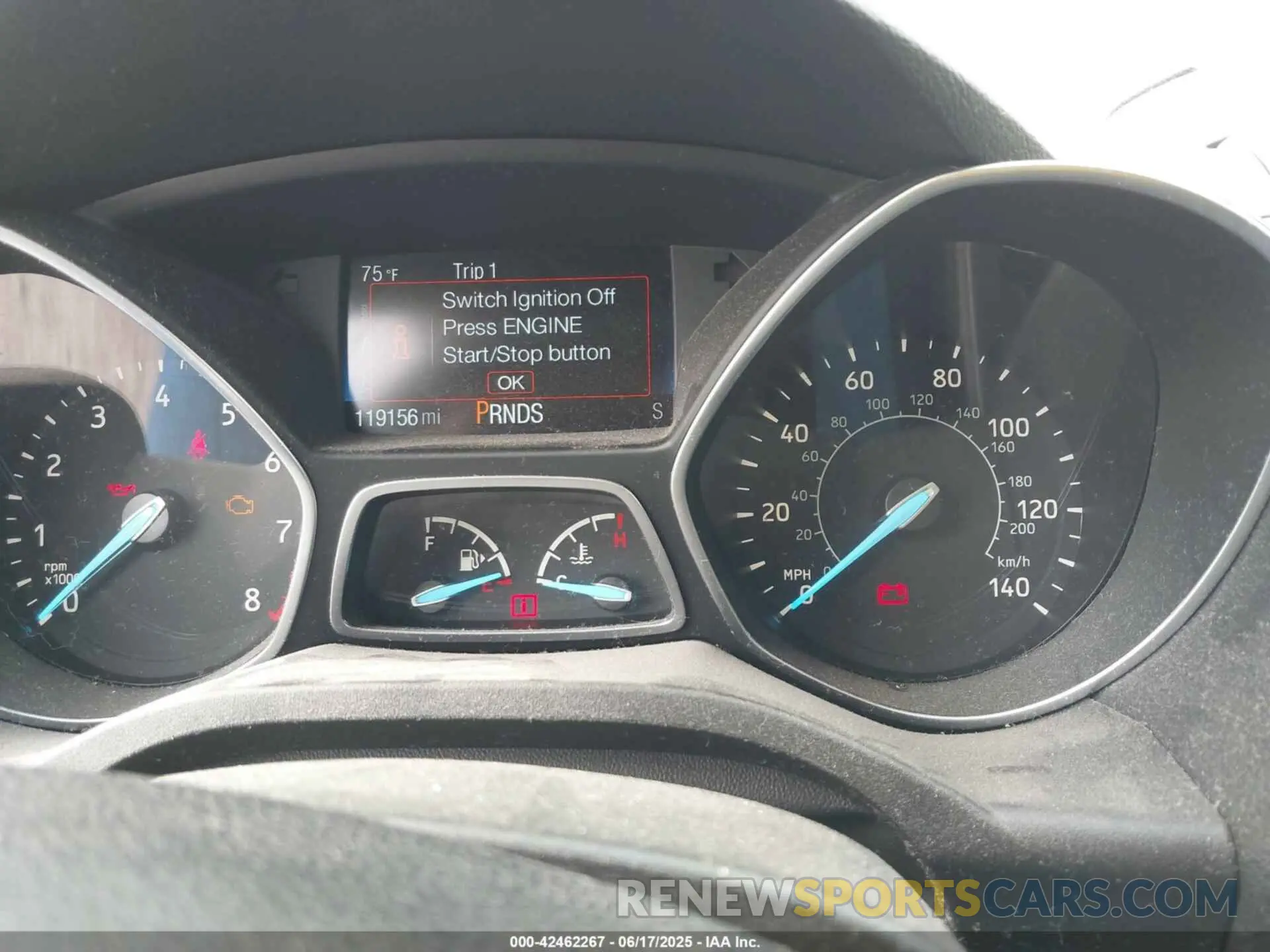 7 Photograph of a damaged car 1FMCU9GD4KUA00833 FORD ESCAPE 2019
