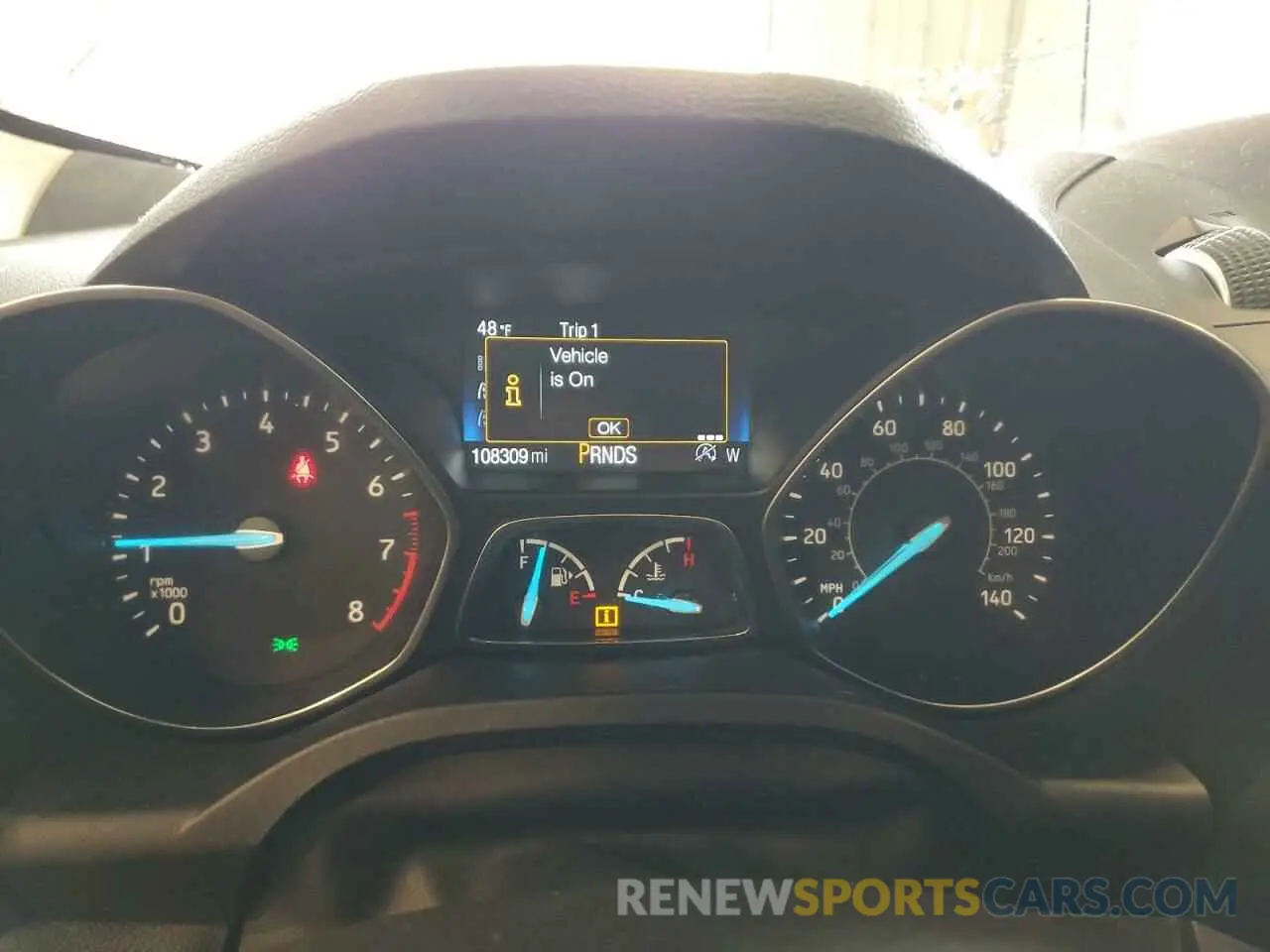 9 Photograph of a damaged car 1FMCU9GD4KUA57176 FORD ESCAPE 2019