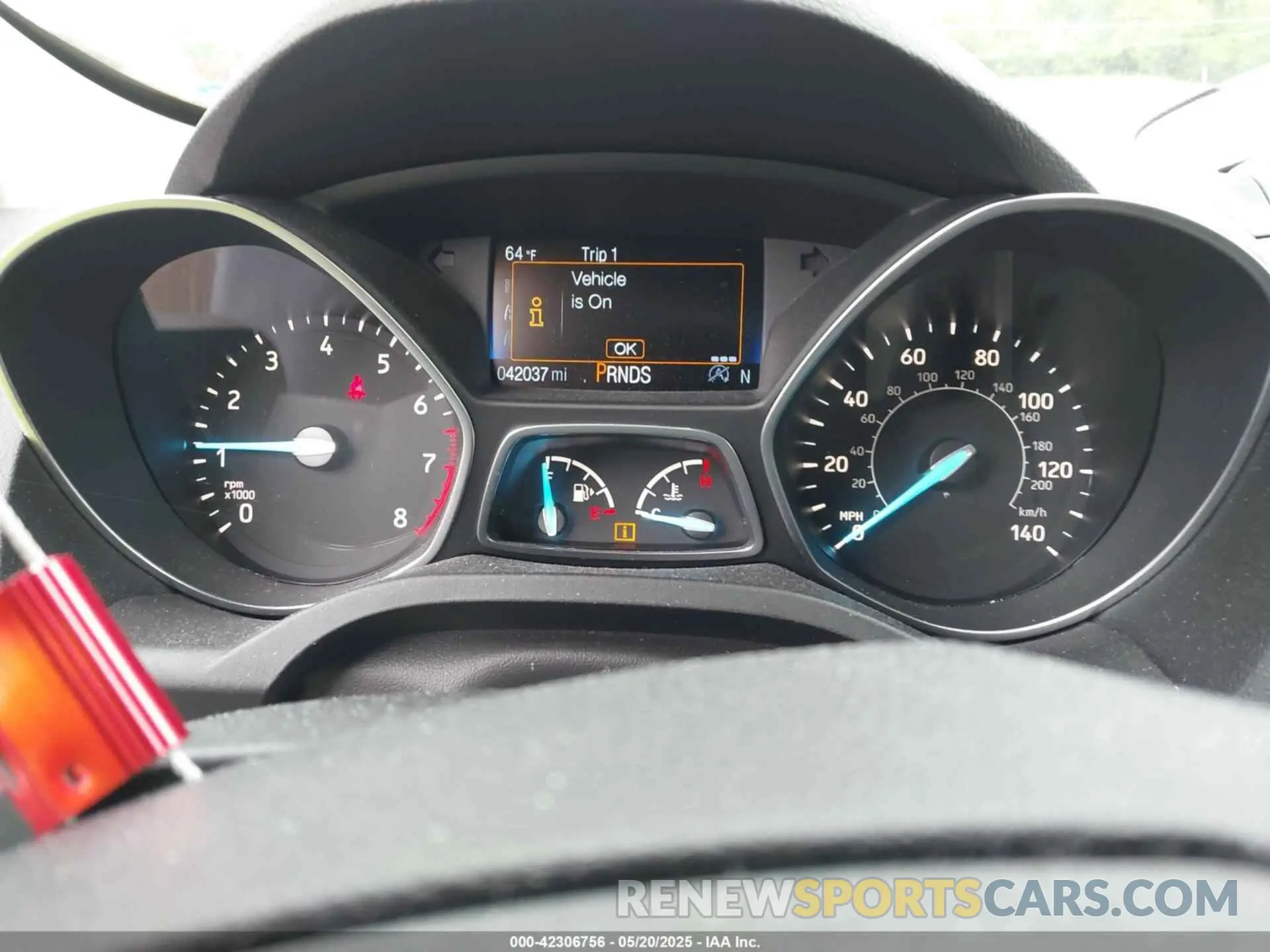 7 Photograph of a damaged car 1FMCU9GD4KUA65732 FORD ESCAPE 2019