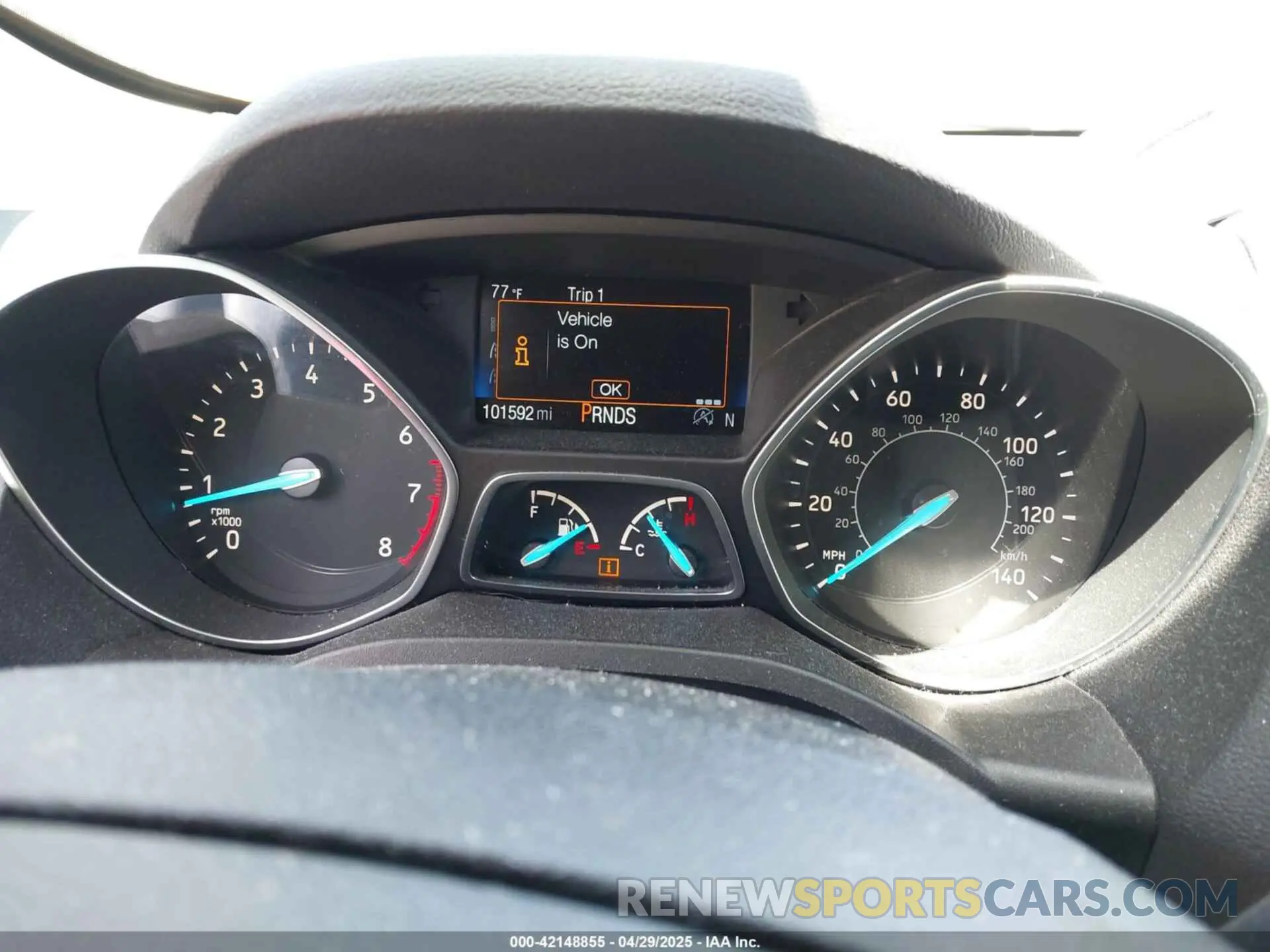 7 Photograph of a damaged car 1FMCU9GD4KUA83745 FORD ESCAPE 2019