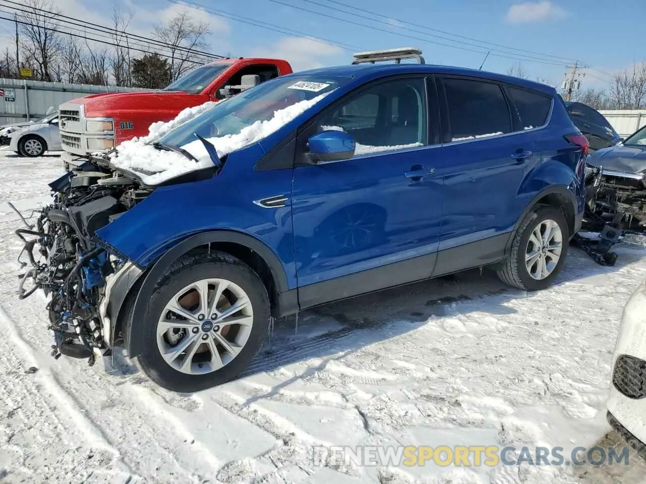 1 Photograph of a damaged car 1FMCU9GD4KUA95264 FORD ESCAPE 2019