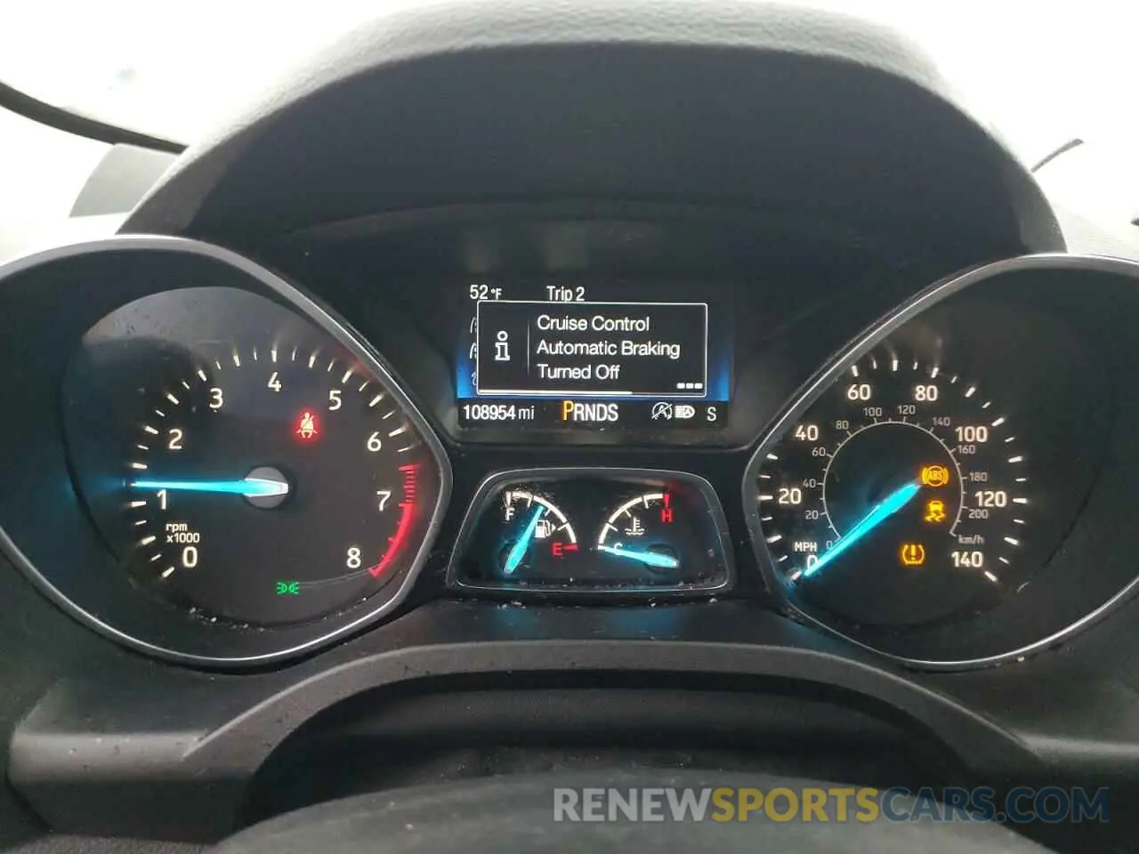 9 Photograph of a damaged car 1FMCU9GD4KUC07433 FORD ESCAPE 2019