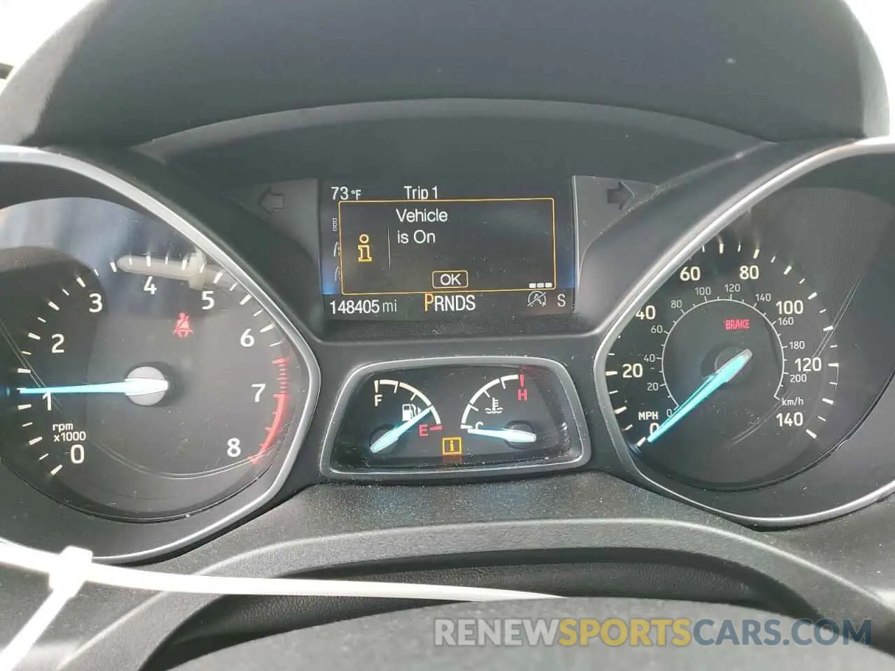 9 Photograph of a damaged car 1FMCU9GD5KUA01487 FORD ESCAPE 2019