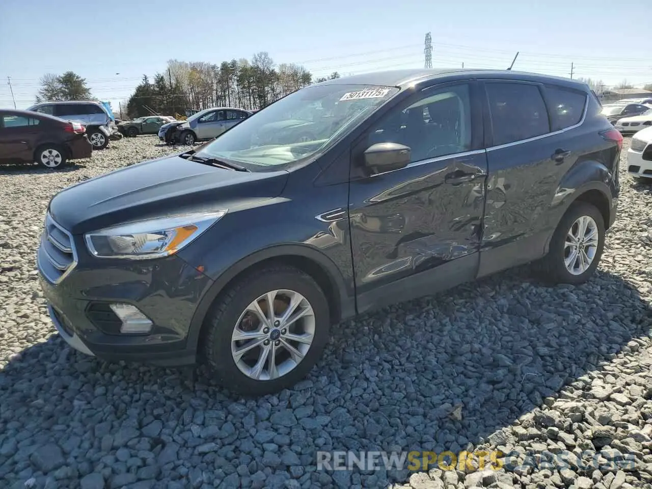 1 Photograph of a damaged car 1FMCU9GD5KUA12599 FORD ESCAPE 2019