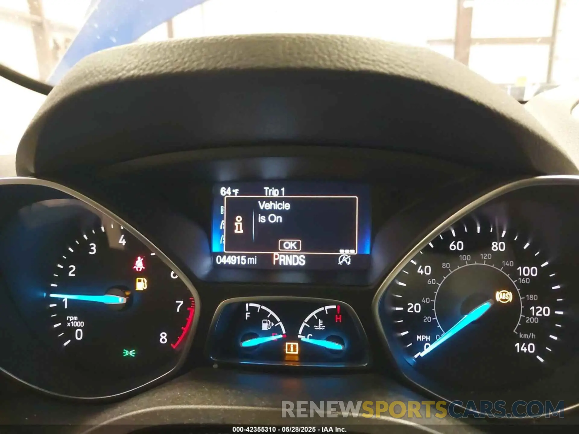 7 Photograph of a damaged car 1FMCU9GD5KUA23800 FORD ESCAPE 2019