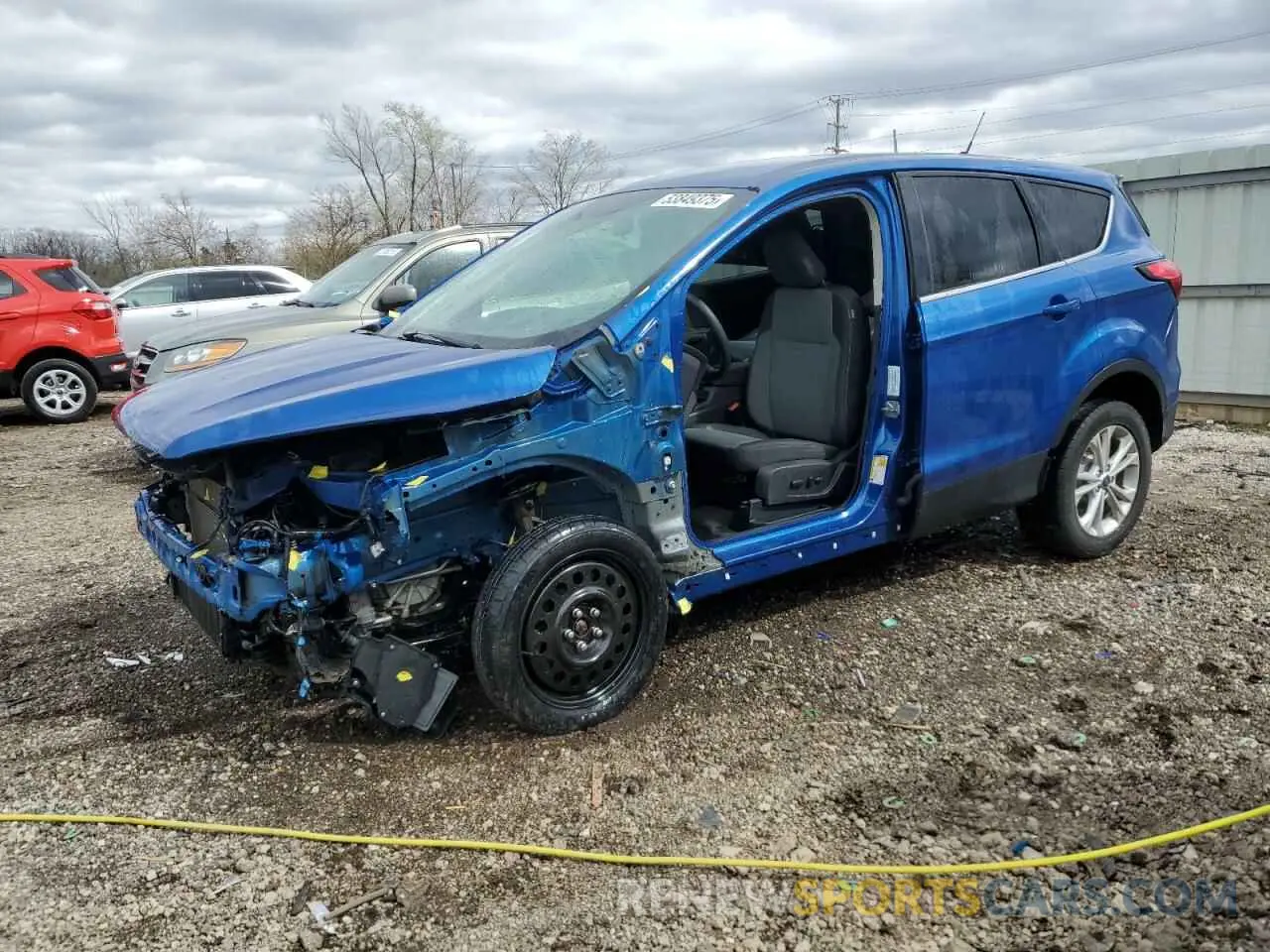 1 Photograph of a damaged car 1FMCU9GD5KUB78542 FORD ESCAPE 2019
