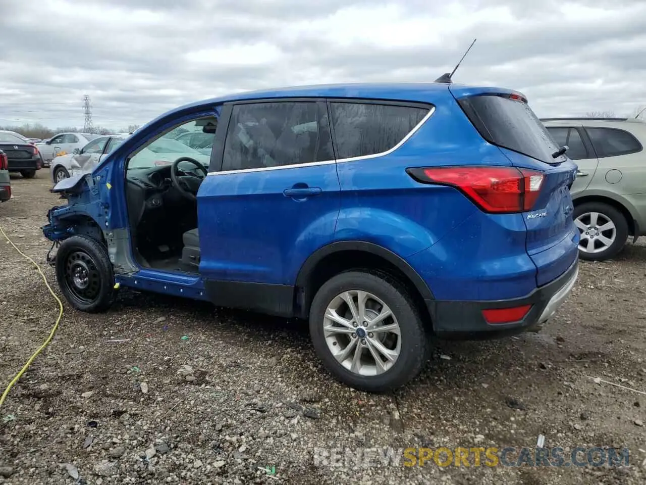 2 Photograph of a damaged car 1FMCU9GD5KUB78542 FORD ESCAPE 2019