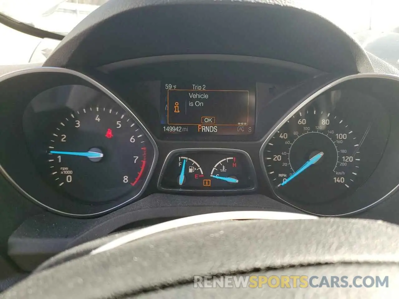 9 Photograph of a damaged car 1FMCU9GD6KUB52273 FORD ESCAPE 2019