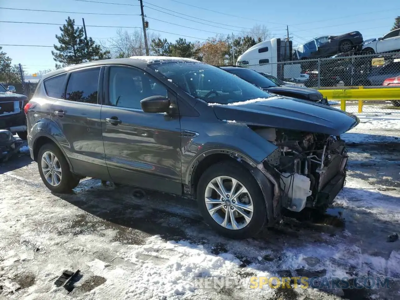 4 Photograph of a damaged car 1FMCU9GD7KUA70388 FORD ESCAPE 2019