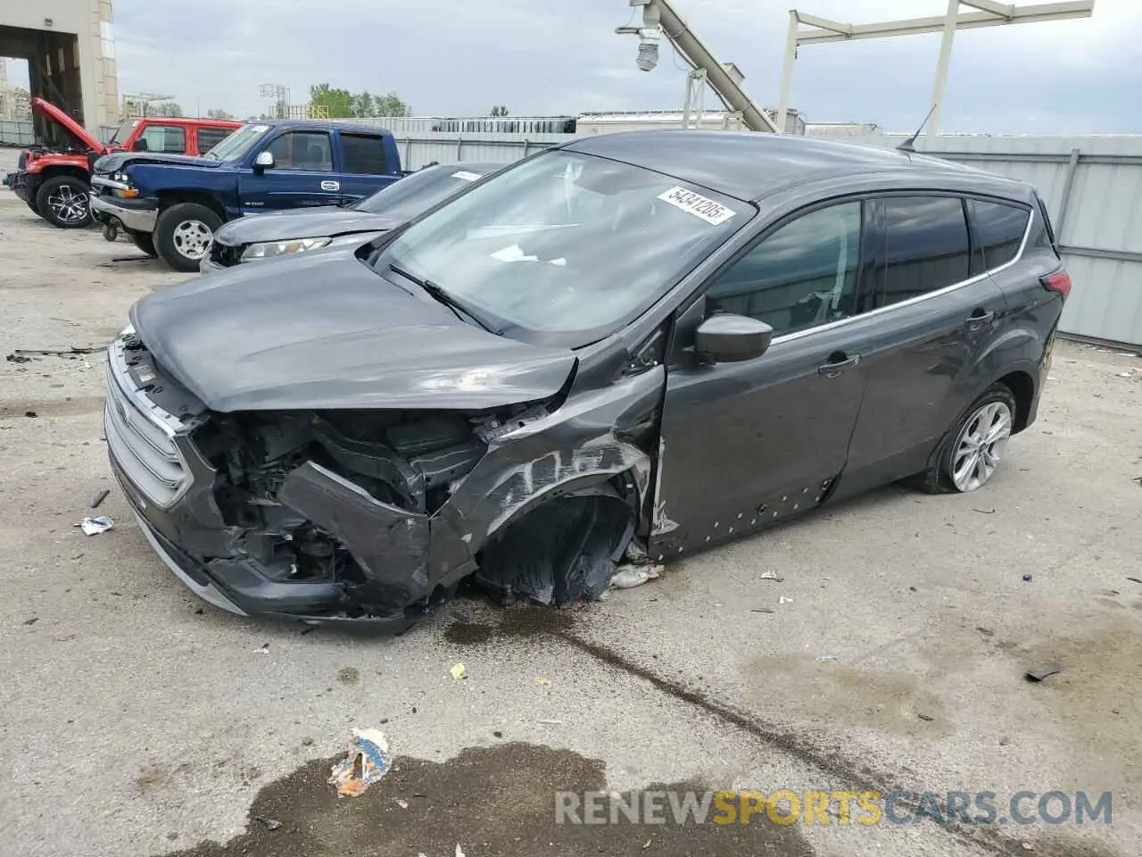 1 Photograph of a damaged car 1FMCU9GD7KUA74005 FORD ESCAPE 2019