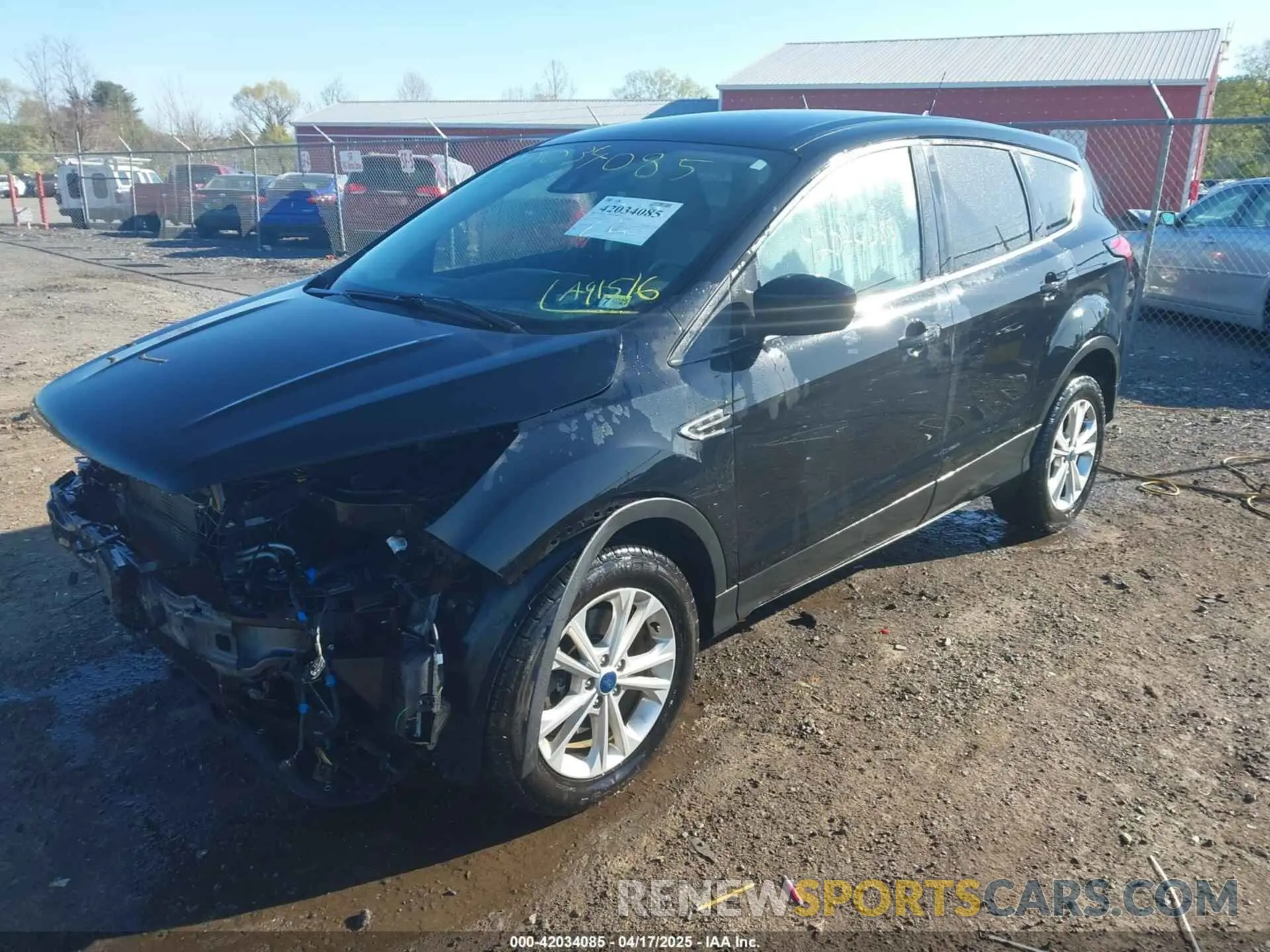 2 Photograph of a damaged car 1FMCU9GD7KUA91516 FORD ESCAPE 2019