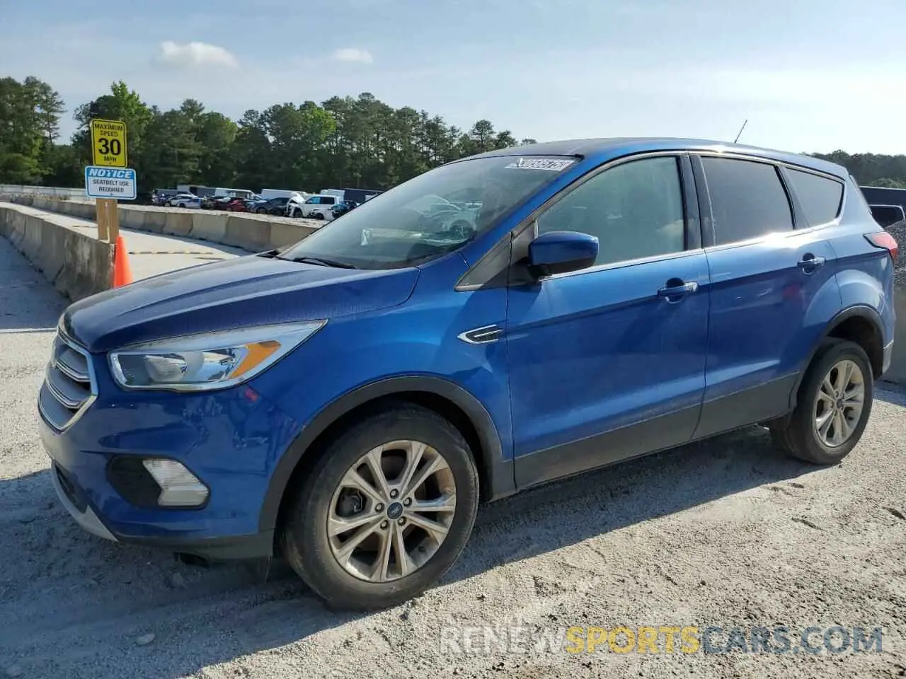 1 Photograph of a damaged car 1FMCU9GD7KUB24188 FORD ESCAPE 2019