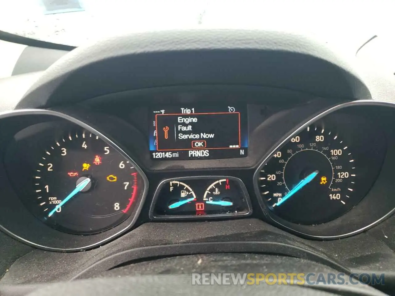 9 Photograph of a damaged car 1FMCU9GD8KUA48514 FORD ESCAPE 2019