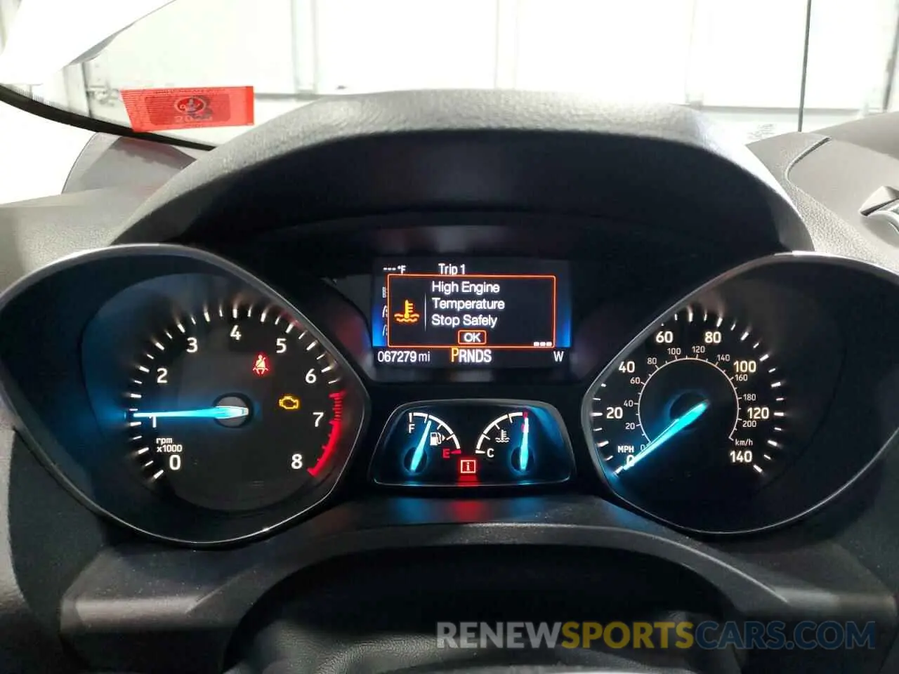 9 Photograph of a damaged car 1FMCU9GD8KUB44577 FORD ESCAPE 2019