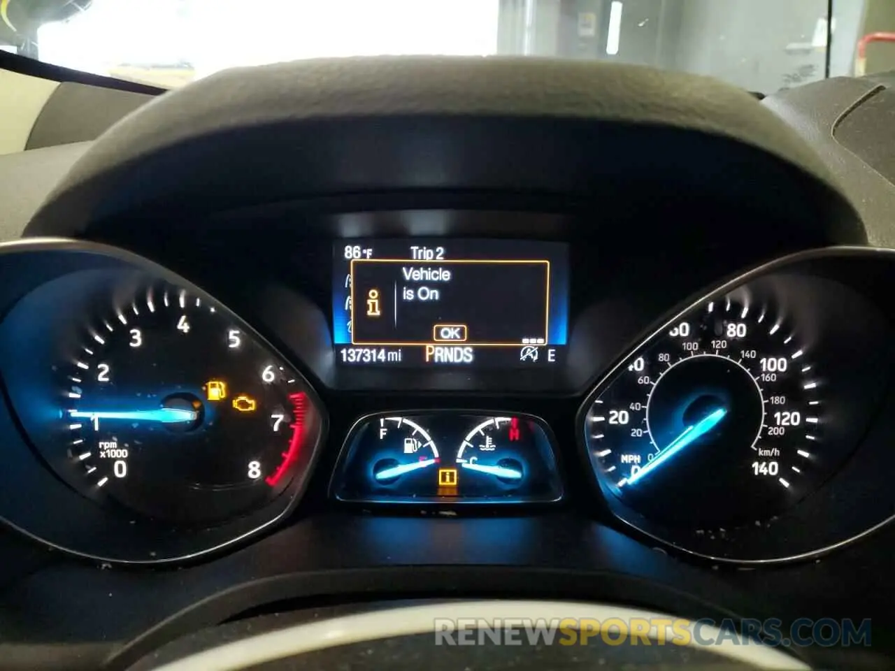 9 Photograph of a damaged car 1FMCU9GD8KUB84044 FORD ESCAPE 2019