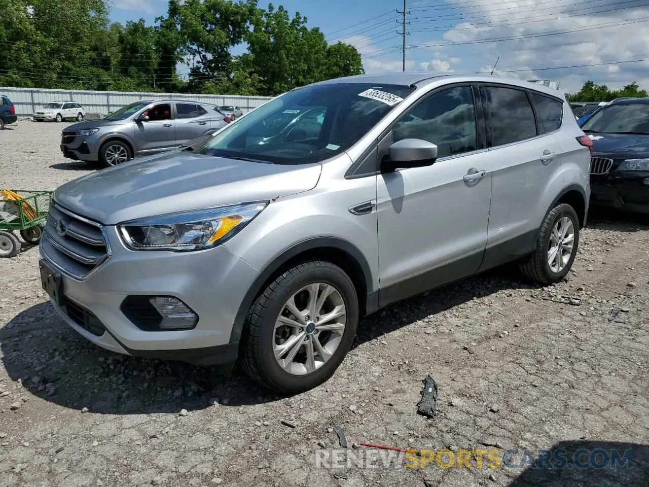 1 Photograph of a damaged car 1FMCU9GD8KUB91172 FORD ESCAPE 2019