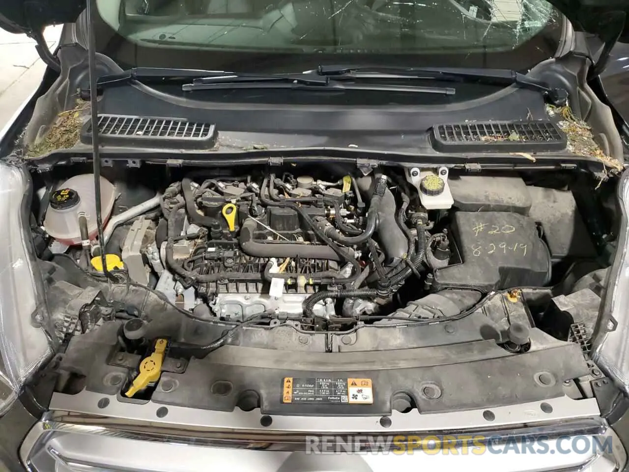 12 Photograph of a damaged car 1FMCU9GD8KUB96923 FORD ESCAPE 2019