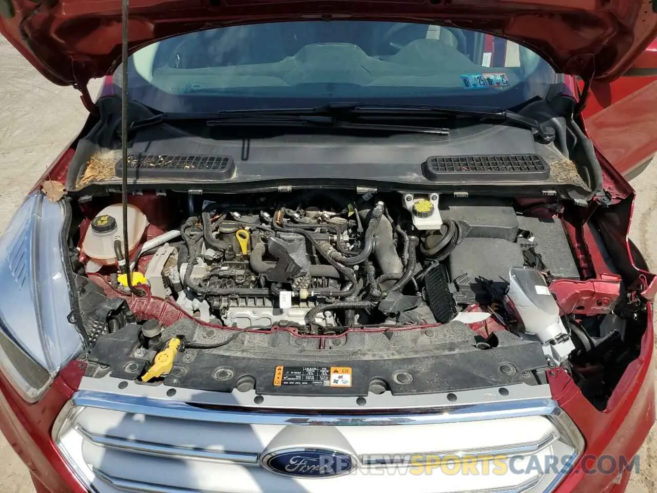 12 Photograph of a damaged car 1FMCU9GD8KUC49085 FORD ESCAPE 2019