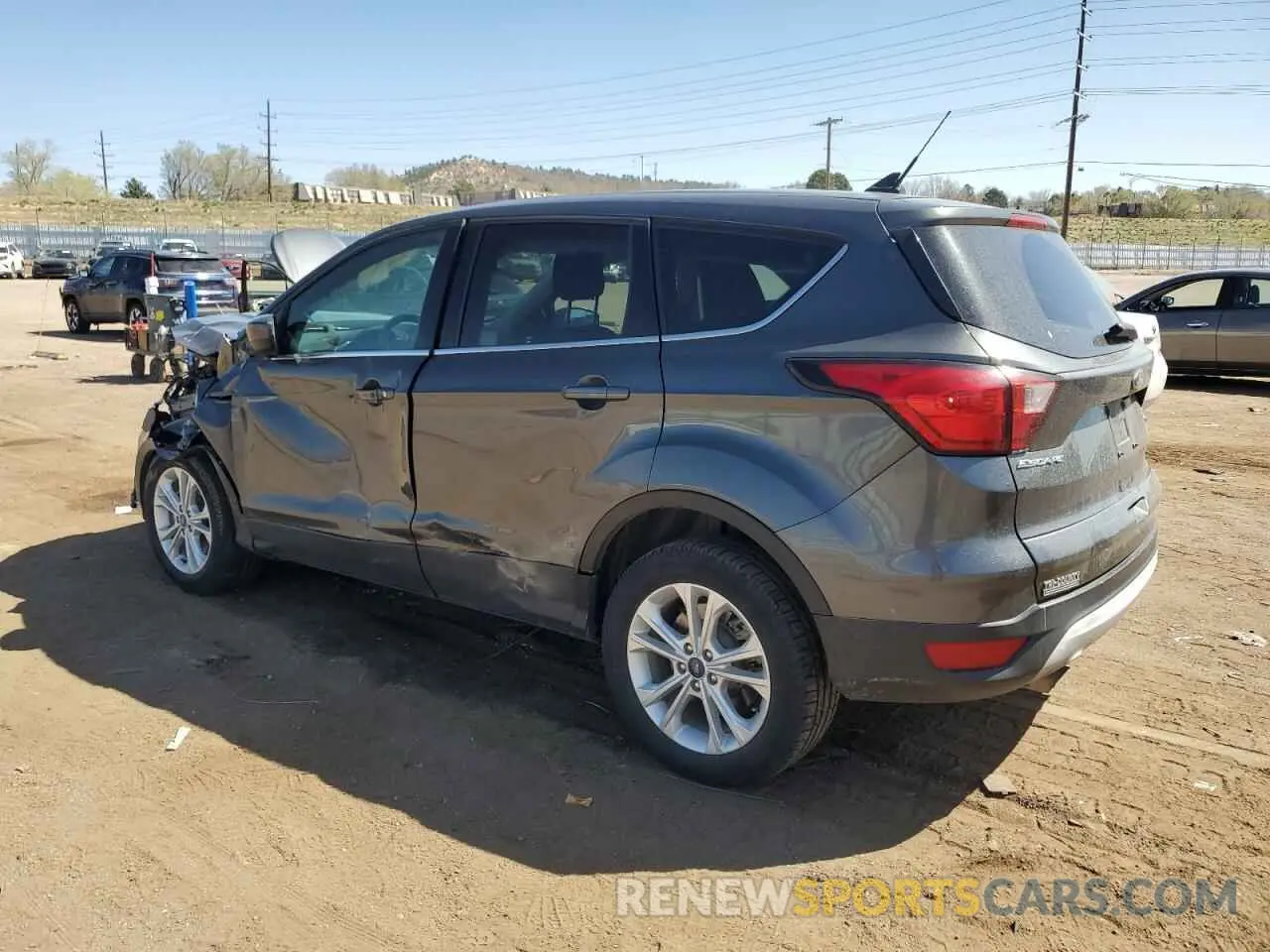 2 Photograph of a damaged car 1FMCU9GD8KUC53475 FORD ESCAPE 2019