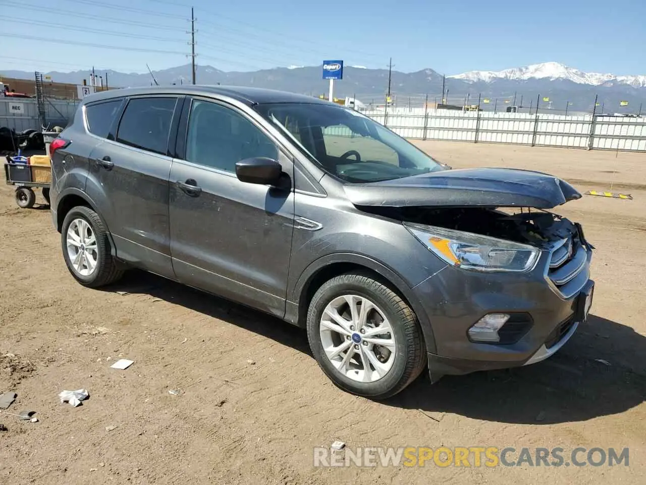 4 Photograph of a damaged car 1FMCU9GD8KUC53475 FORD ESCAPE 2019