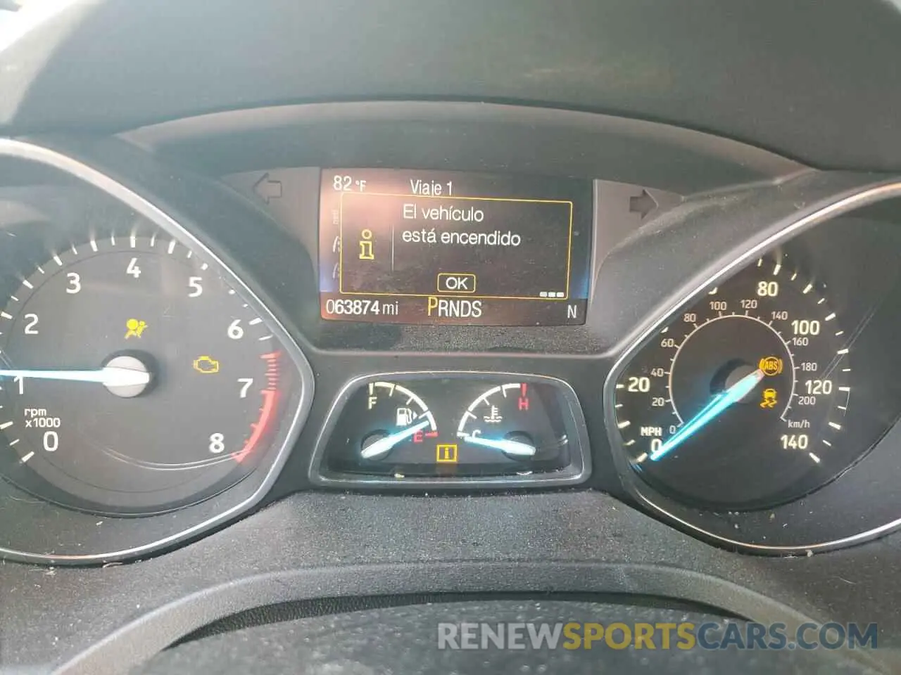 9 Photograph of a damaged car 1FMCU9GD9KUA02481 FORD ESCAPE 2019