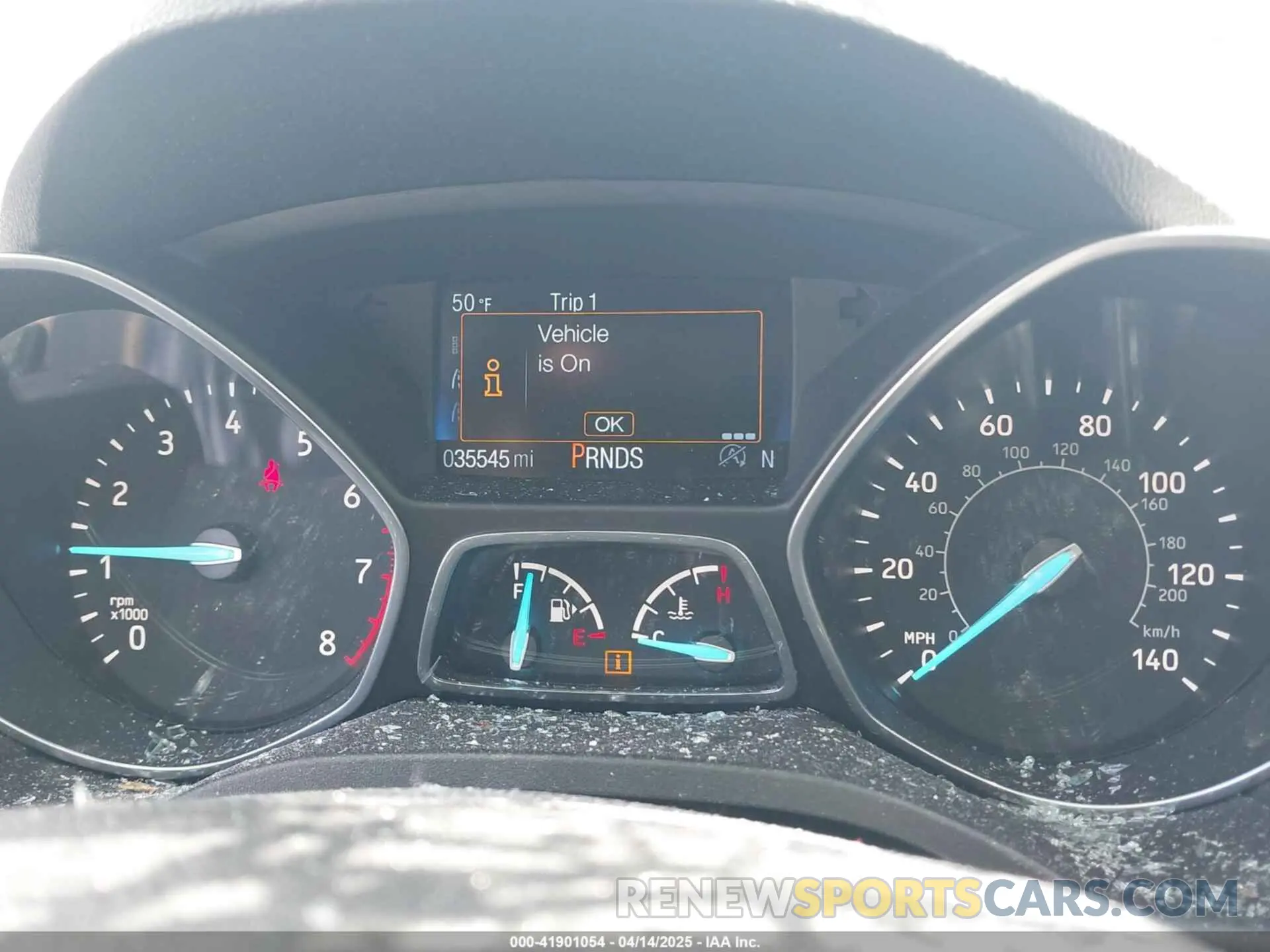7 Photograph of a damaged car 1FMCU9GD9KUA66049 FORD ESCAPE 2019