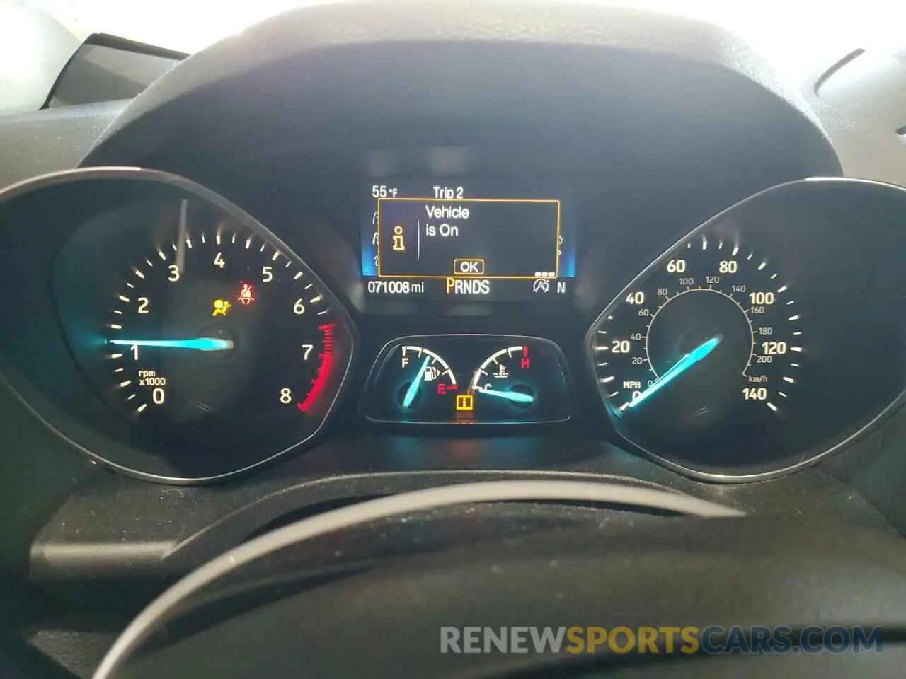 9 Photograph of a damaged car 1FMCU9GD9KUA94367 FORD ESCAPE 2019