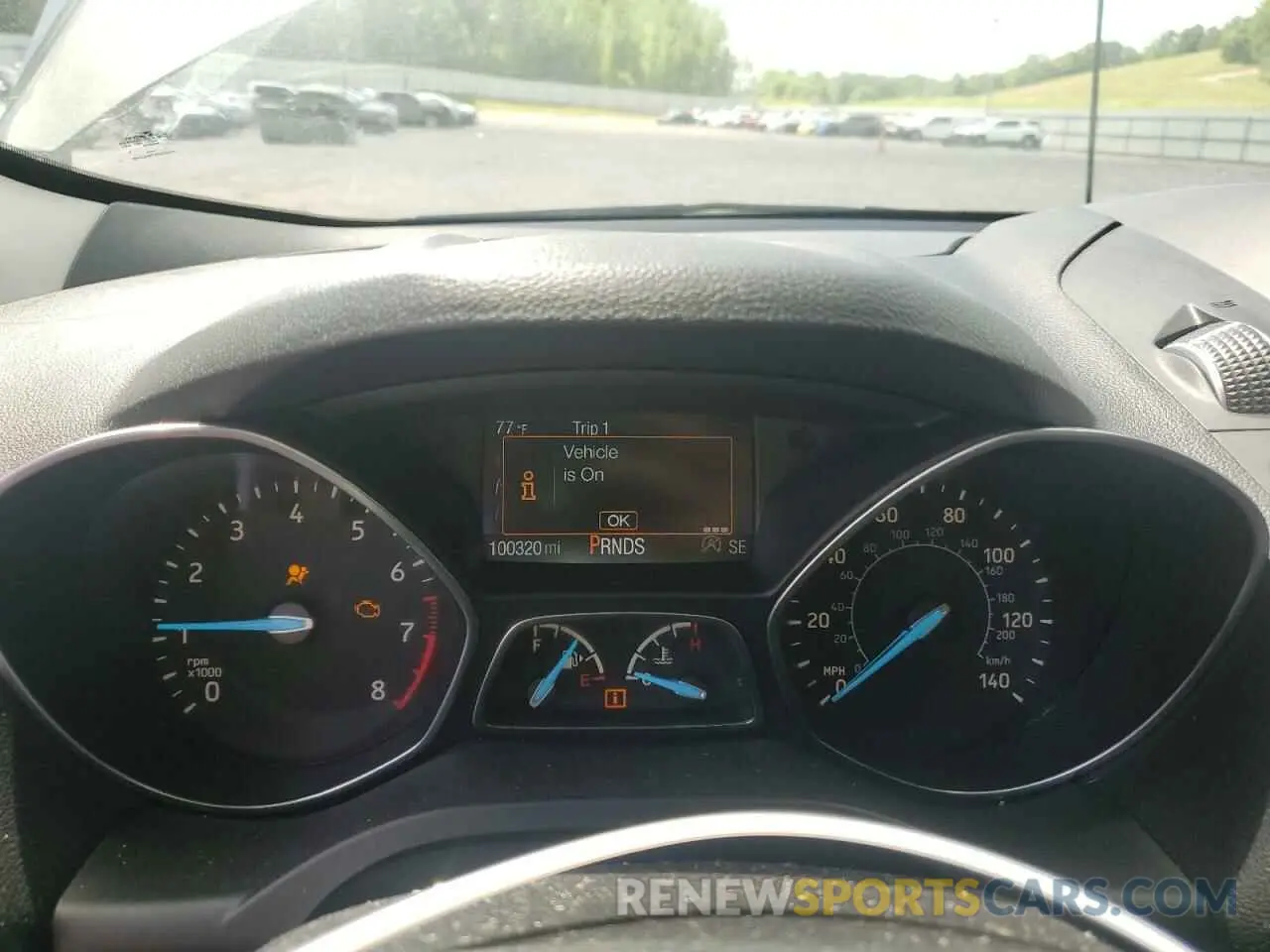 9 Photograph of a damaged car 1FMCU9GD9KUB30526 FORD ESCAPE 2019