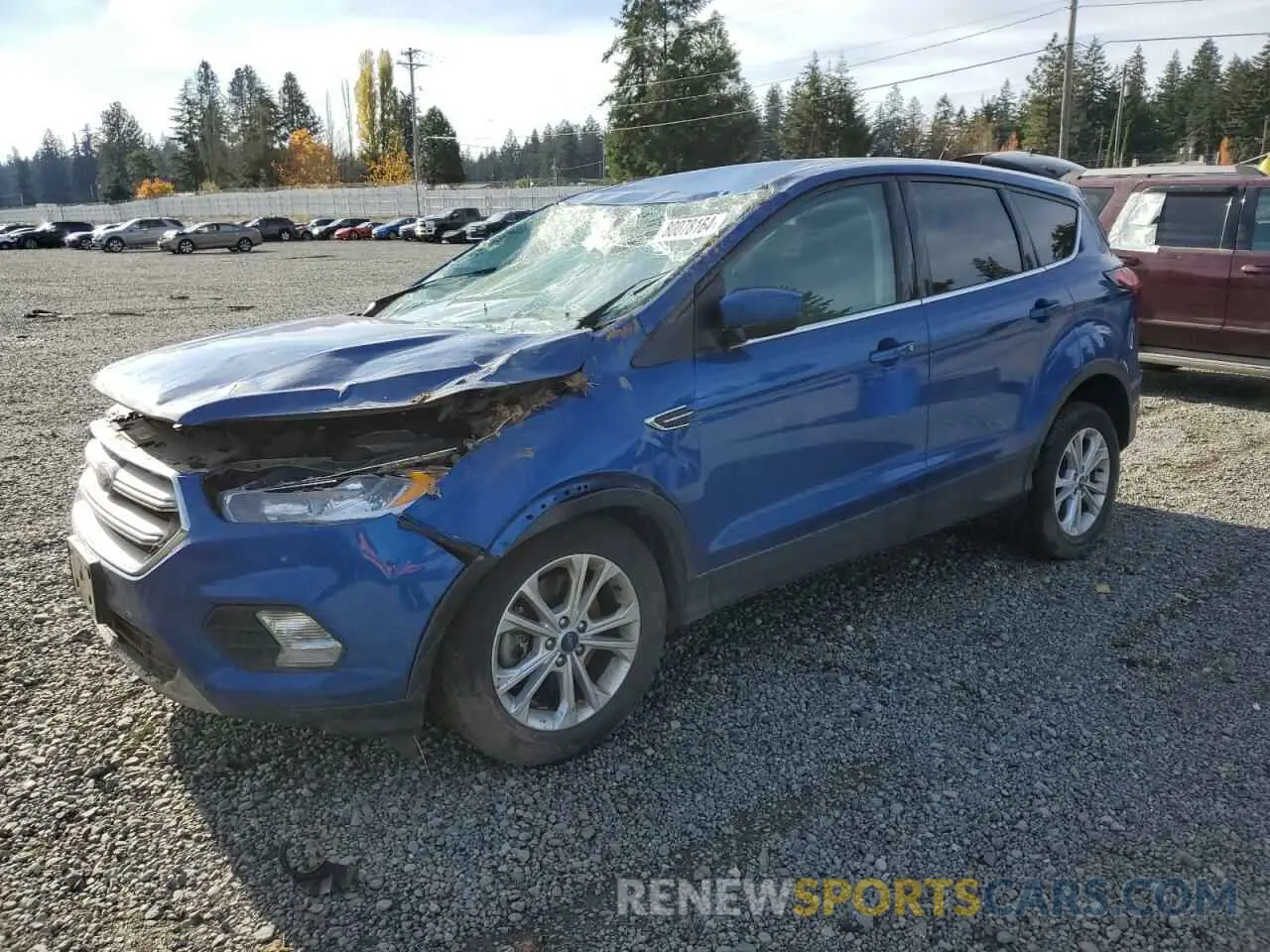 1 Photograph of a damaged car 1FMCU9GDXKUA21184 FORD ESCAPE 2019