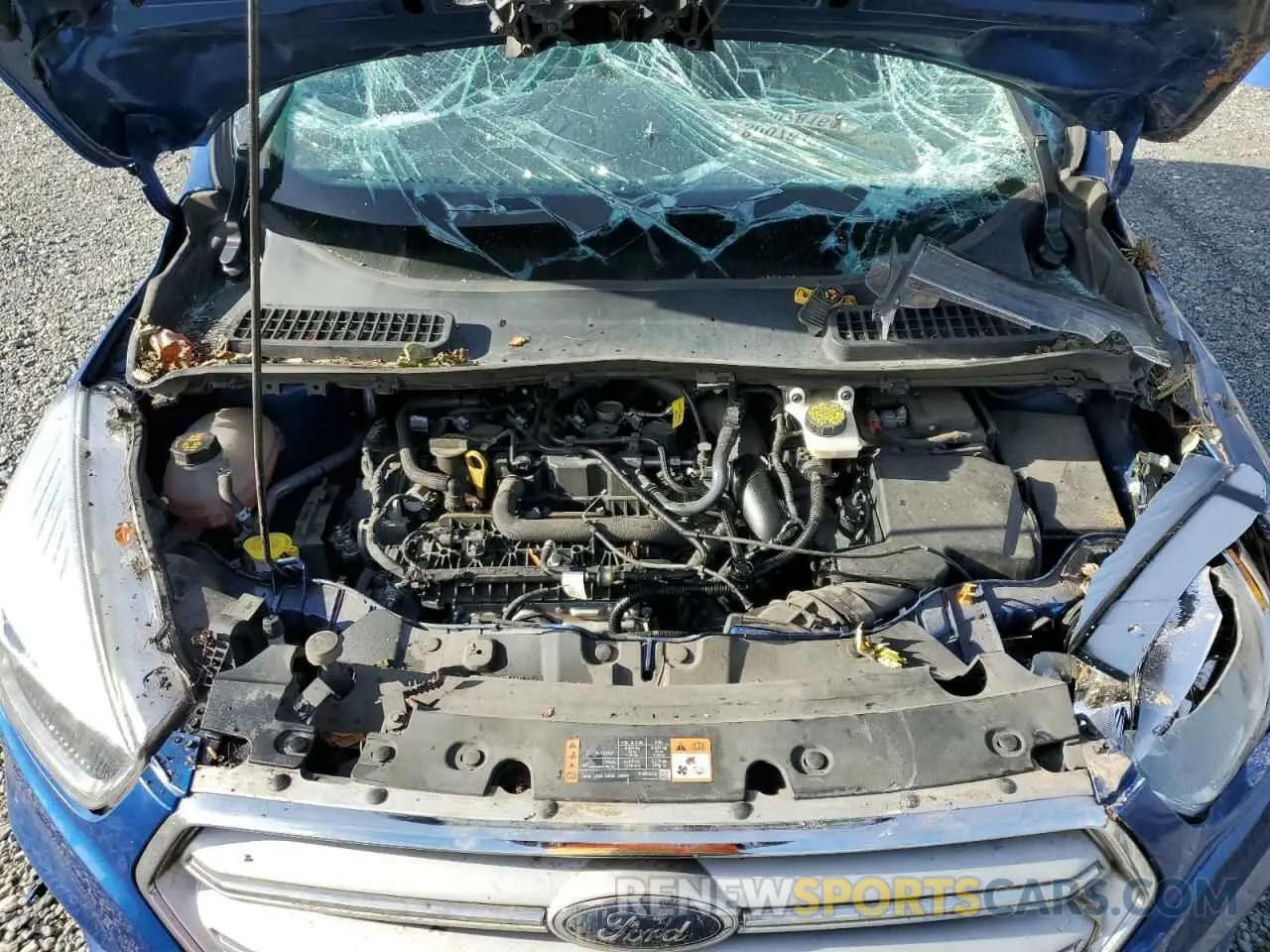12 Photograph of a damaged car 1FMCU9GDXKUA21184 FORD ESCAPE 2019