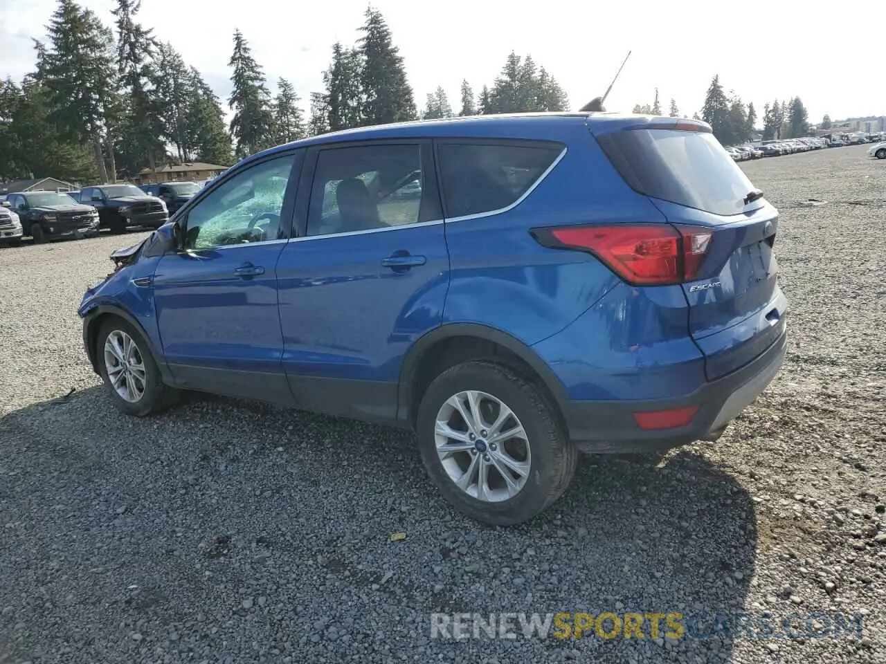 2 Photograph of a damaged car 1FMCU9GDXKUA21184 FORD ESCAPE 2019