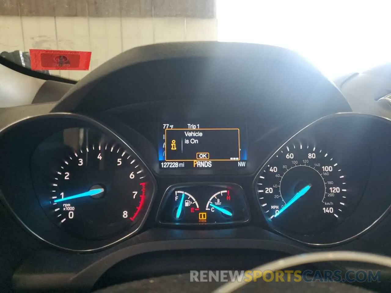 9 Photograph of a damaged car 1FMCU9GDXKUA26868 FORD ESCAPE 2019