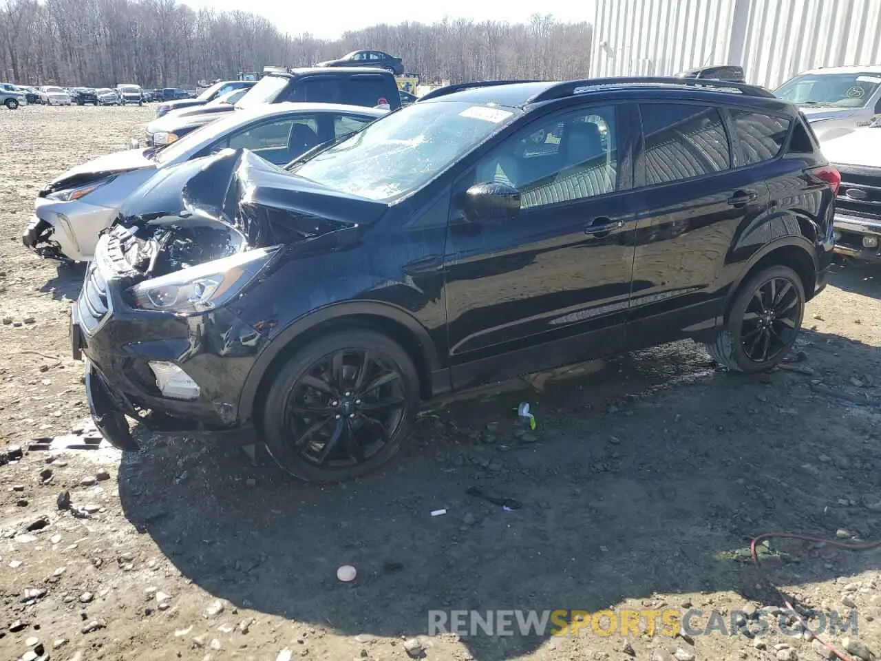 1 Photograph of a damaged car 1FMCU9GDXKUB18790 FORD ESCAPE 2019