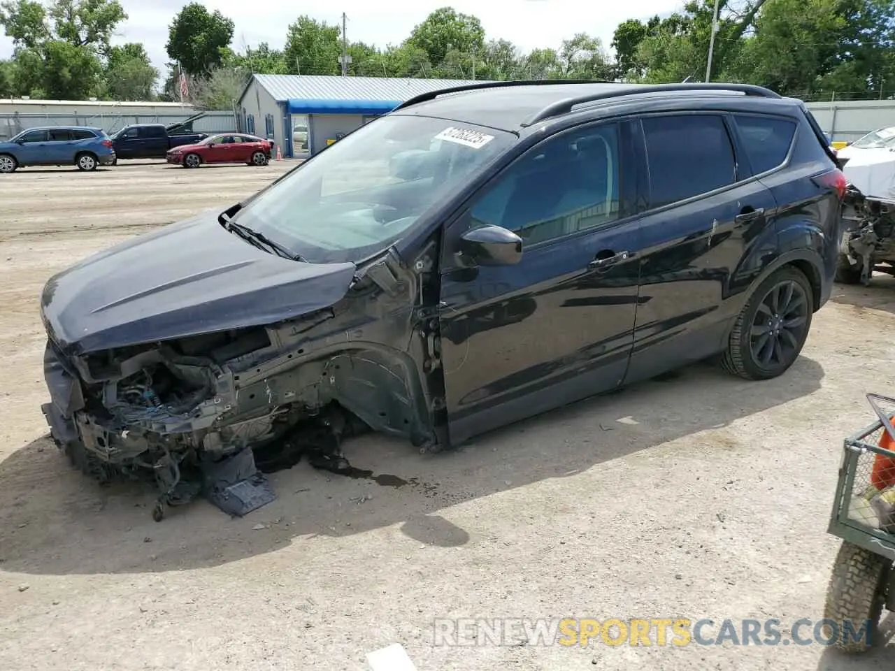 1 Photograph of a damaged car 1FMCU9GDXKUB59677 FORD ESCAPE 2019