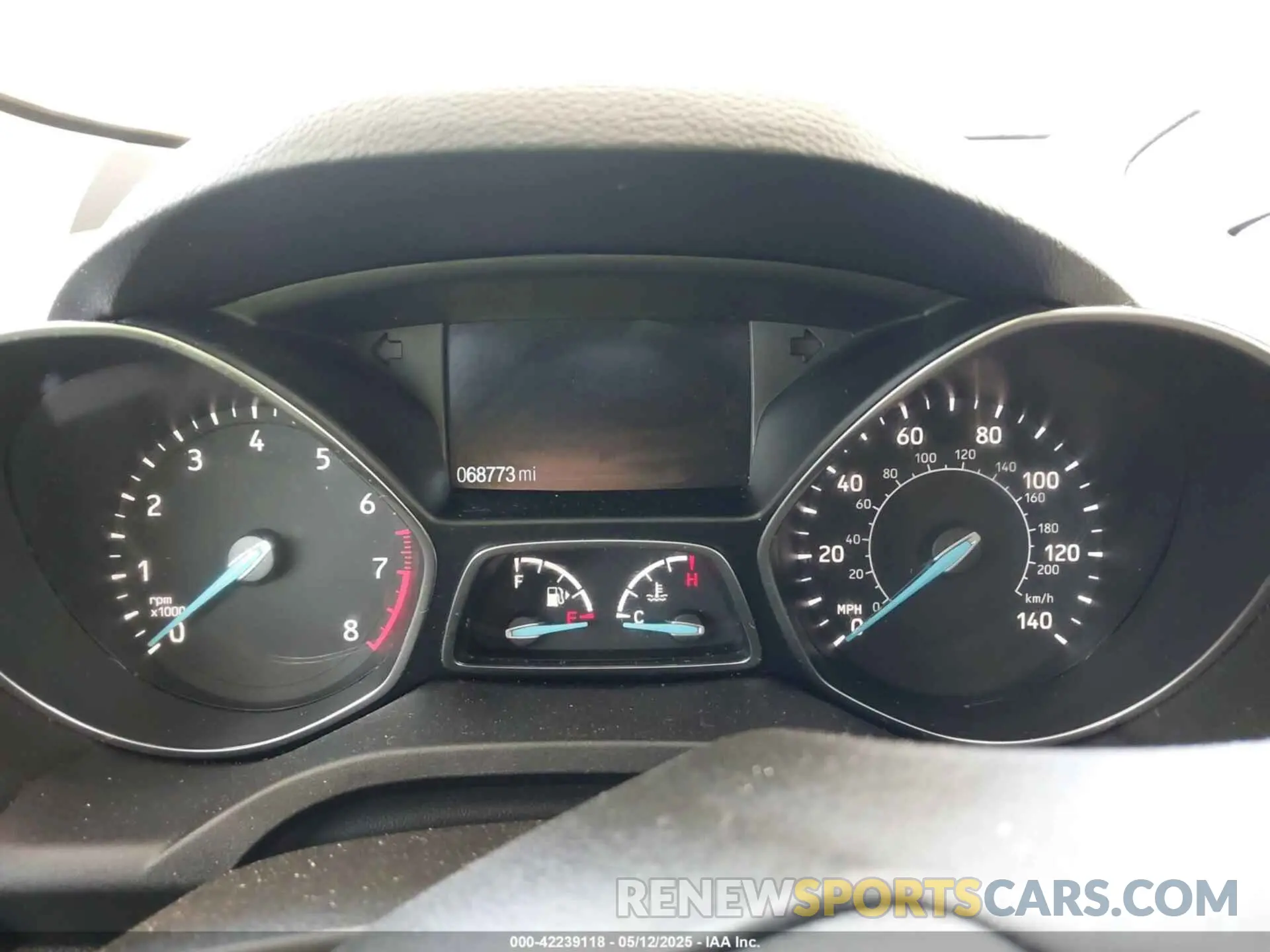 7 Photograph of a damaged car 1FMCU9GDXKUB63437 FORD ESCAPE 2019