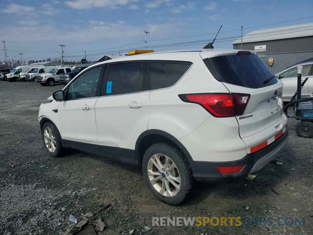 2 Photograph of a damaged car 1FMCU9GDXKUC13530 FORD ESCAPE 2019