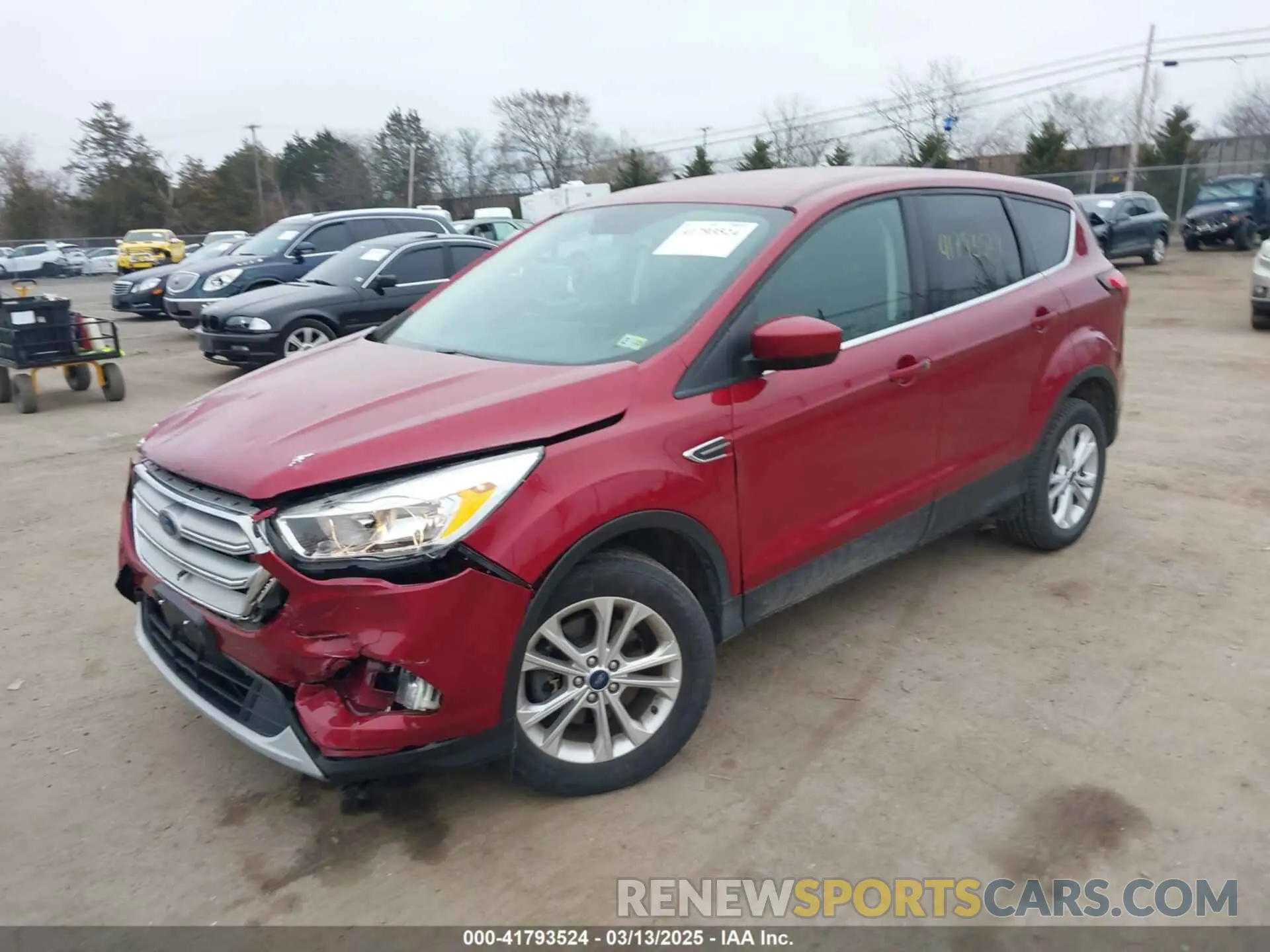 2 Photograph of a damaged car 1FMCU9GDXKUC35625 FORD ESCAPE 2019