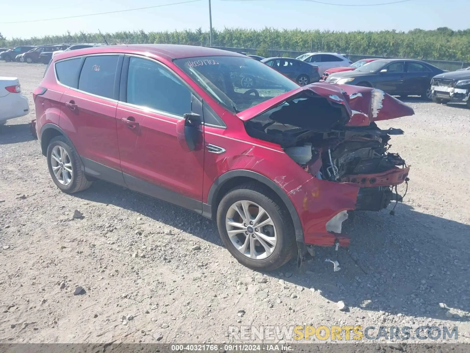 1 Photograph of a damaged car 1FMCU9GDXKUC36208 FORD ESCAPE 2019