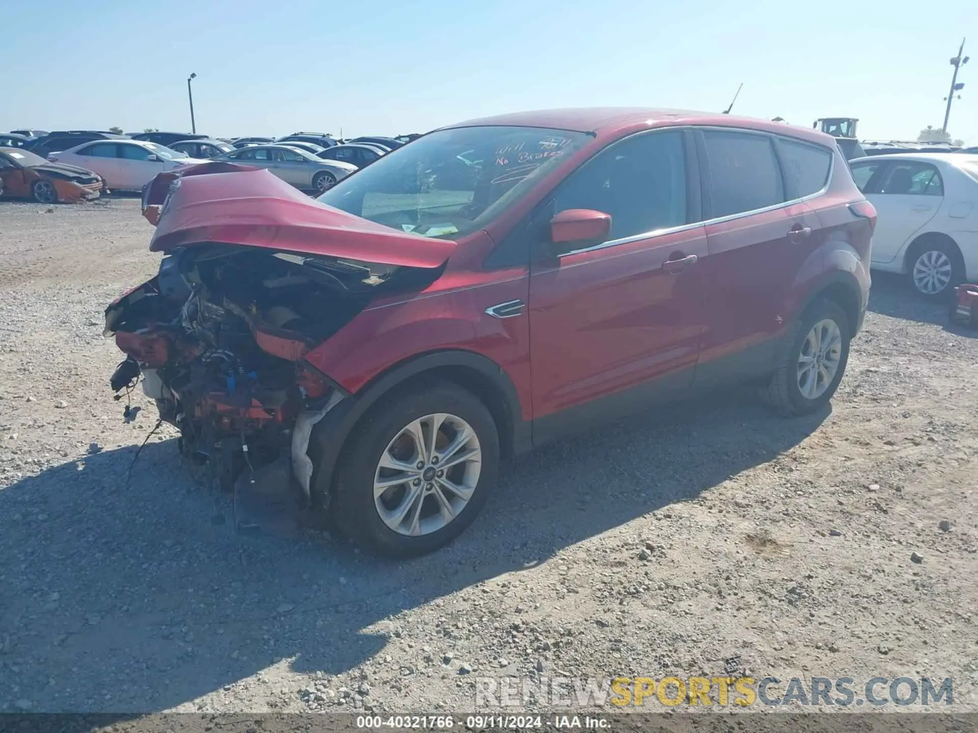 2 Photograph of a damaged car 1FMCU9GDXKUC36208 FORD ESCAPE 2019